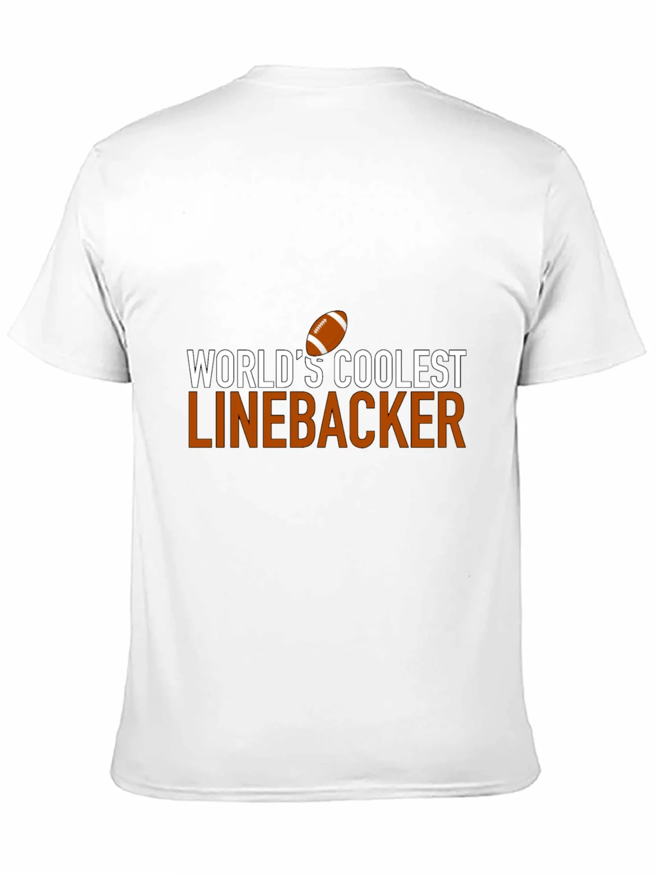 Worlds Coolest Linebacker Graphic Tee