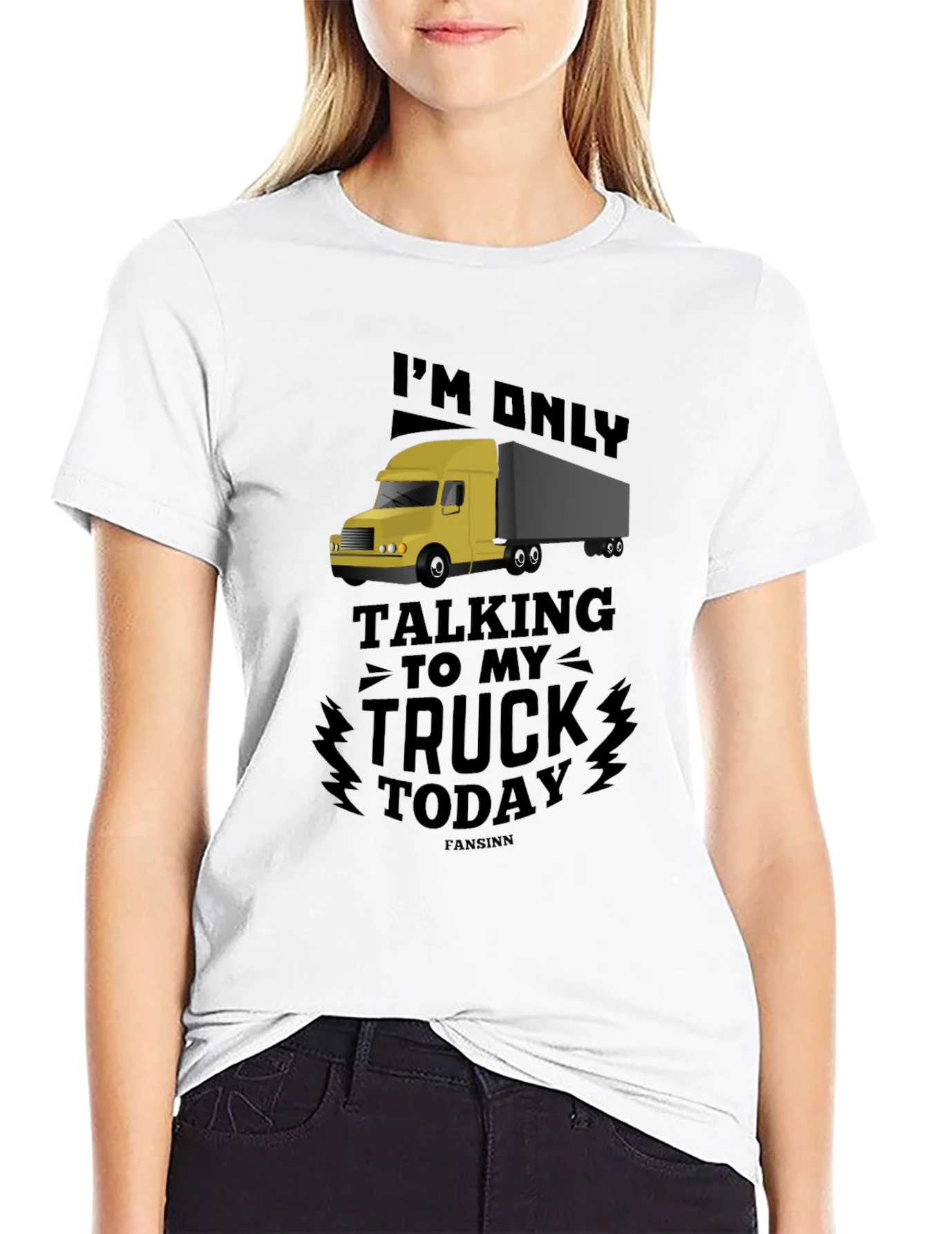 Trucker T-Shirt - Talking To My Truck Today Tee