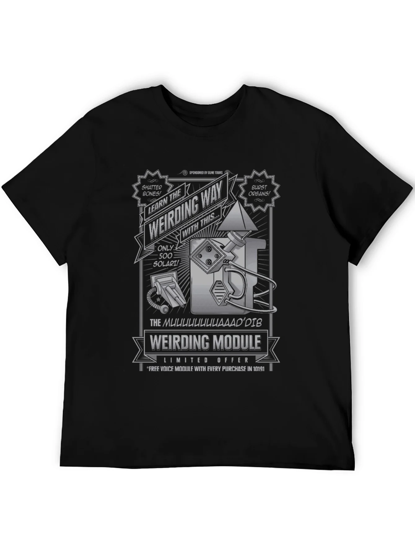 Weirding Module T-Shirt - Dune Inspired Sci-Fi Tee