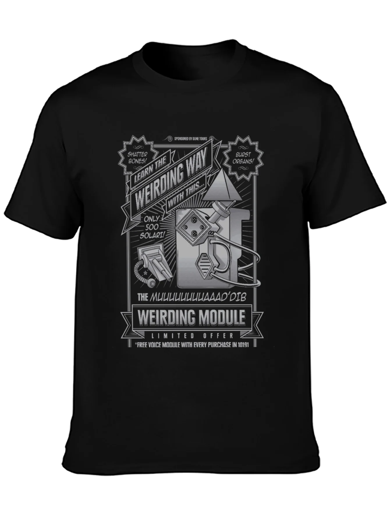 Weirding Module T-Shirt - Dune Inspired Sci-Fi Tee