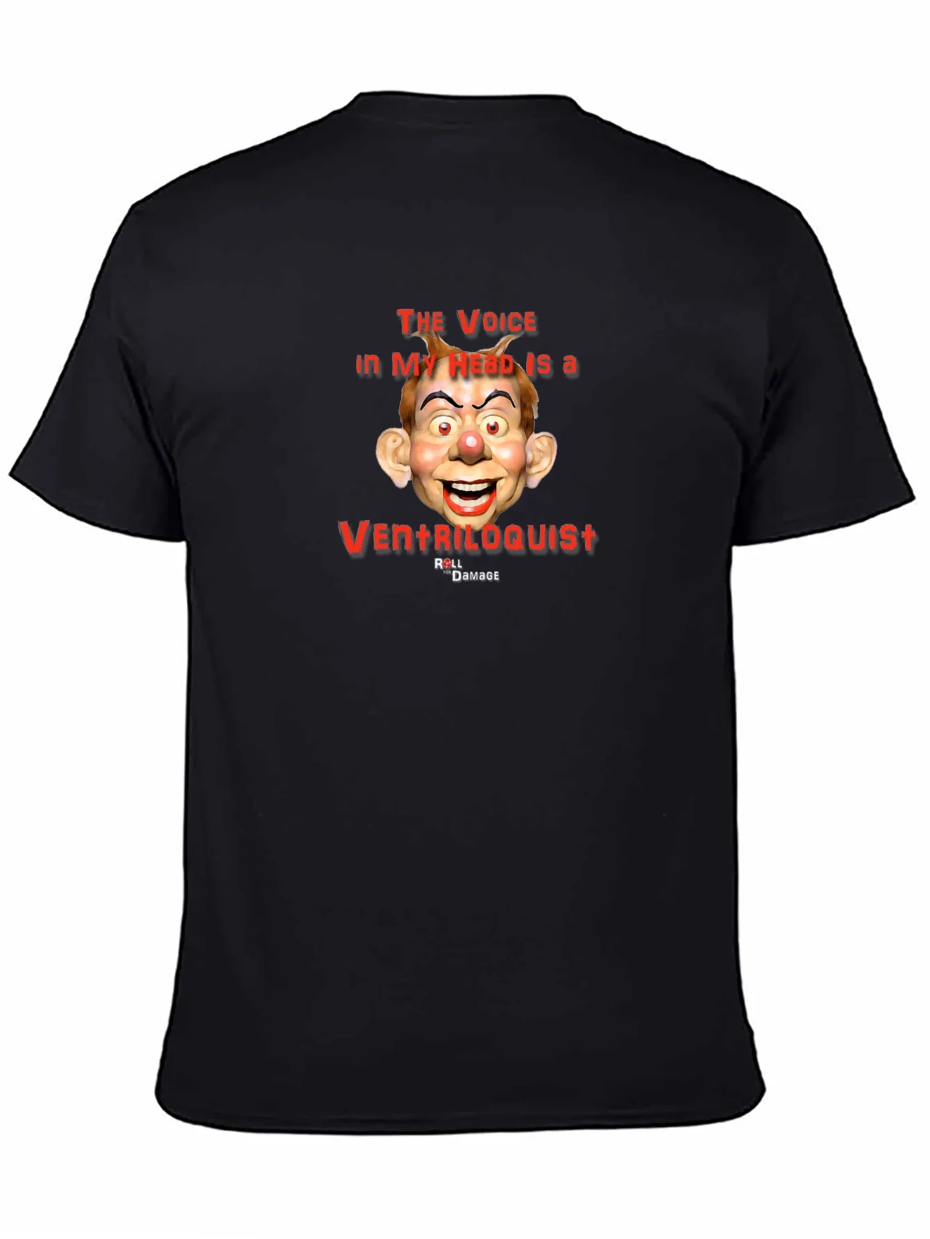 Ventriloquist Dummy Graphic Tee - Unique Humor T-Shirt