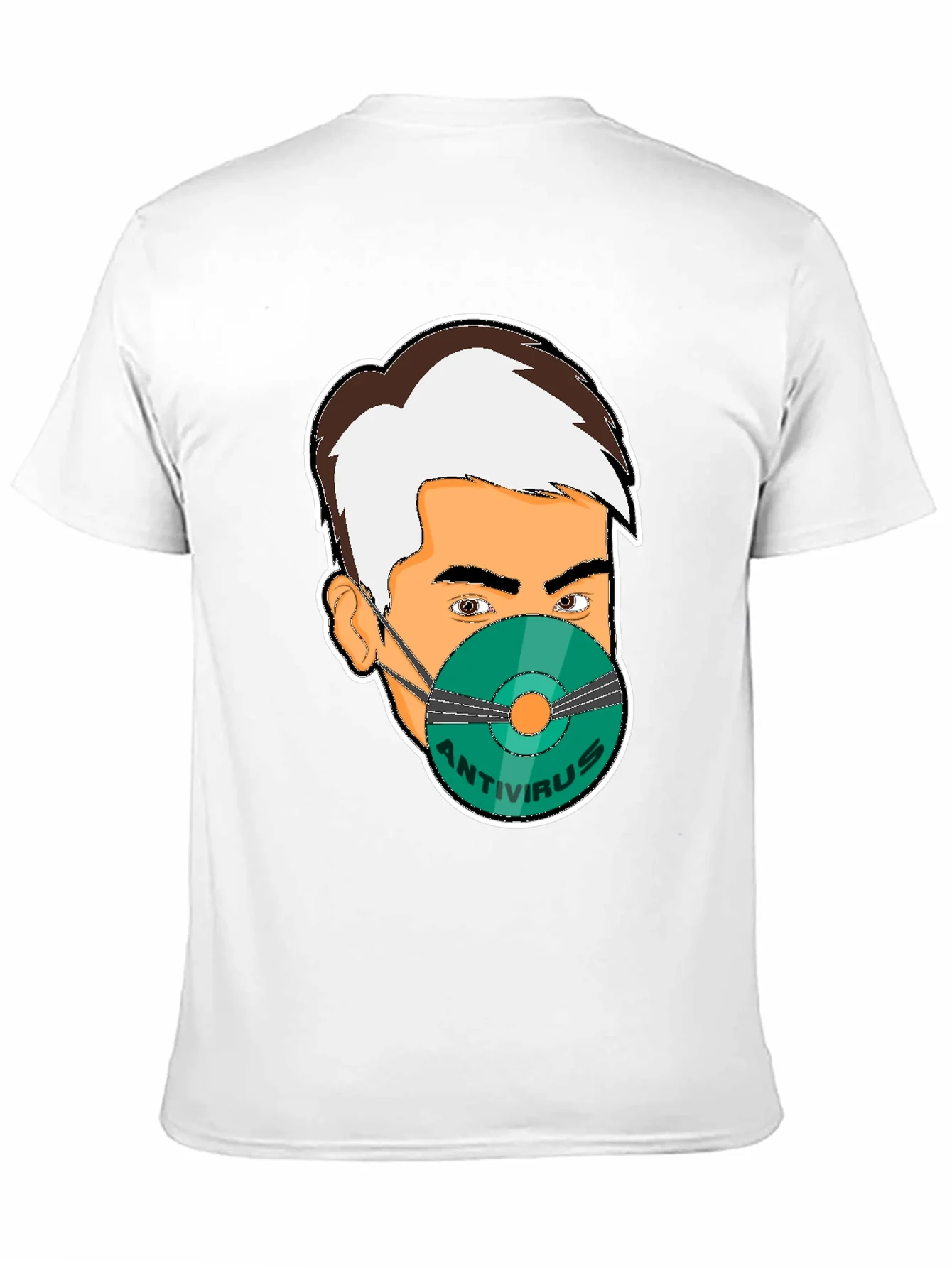 Antivirus Face Mask T-Shirt