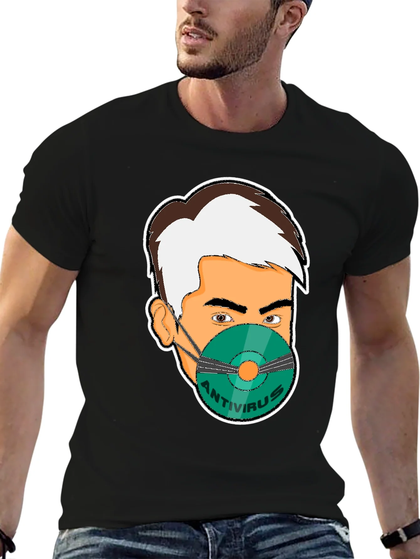 Antivirus Face Mask T-Shirt