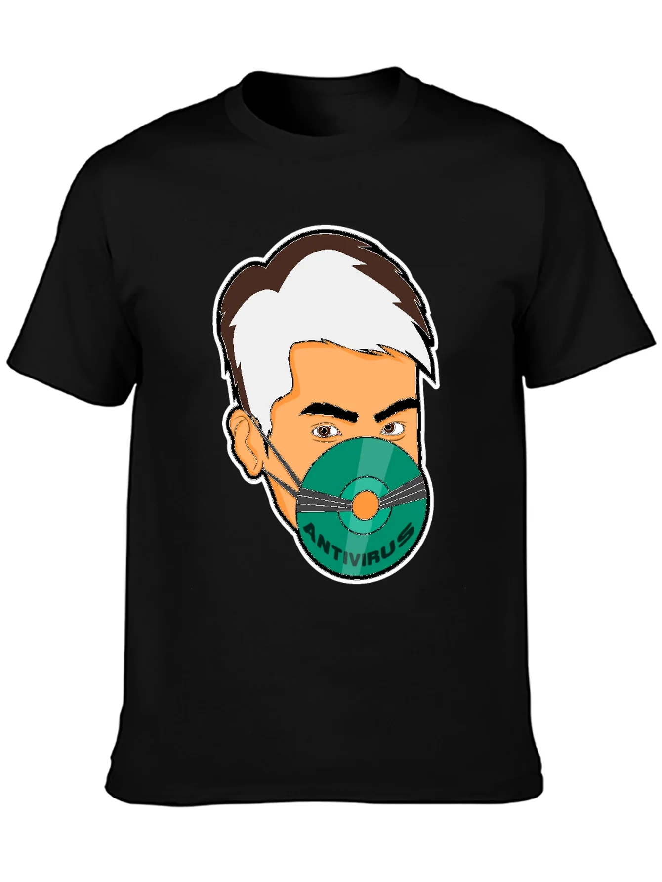 Antivirus Face Mask T-Shirt