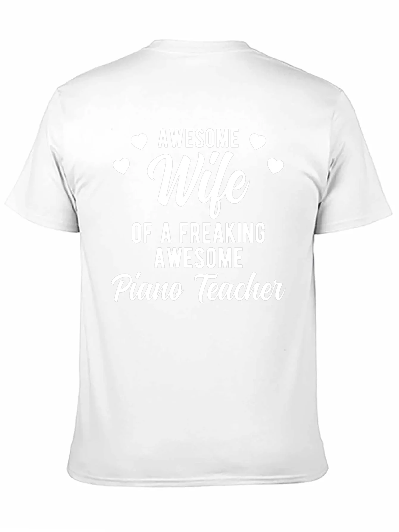 Awesome Wife Piano Teacher T-Shirt