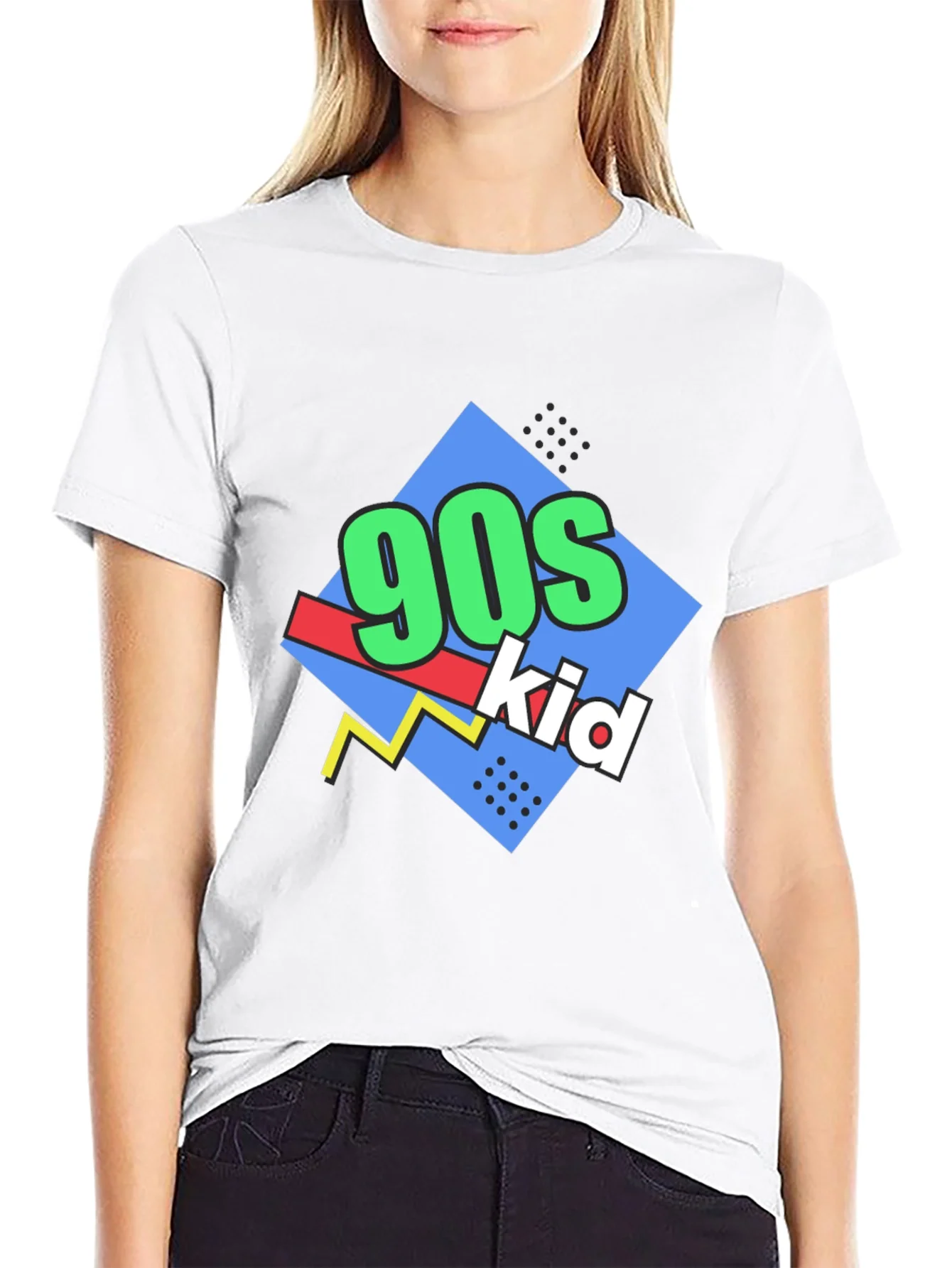 90s Kid Retro Graphic T-Shirt - Throwback Style