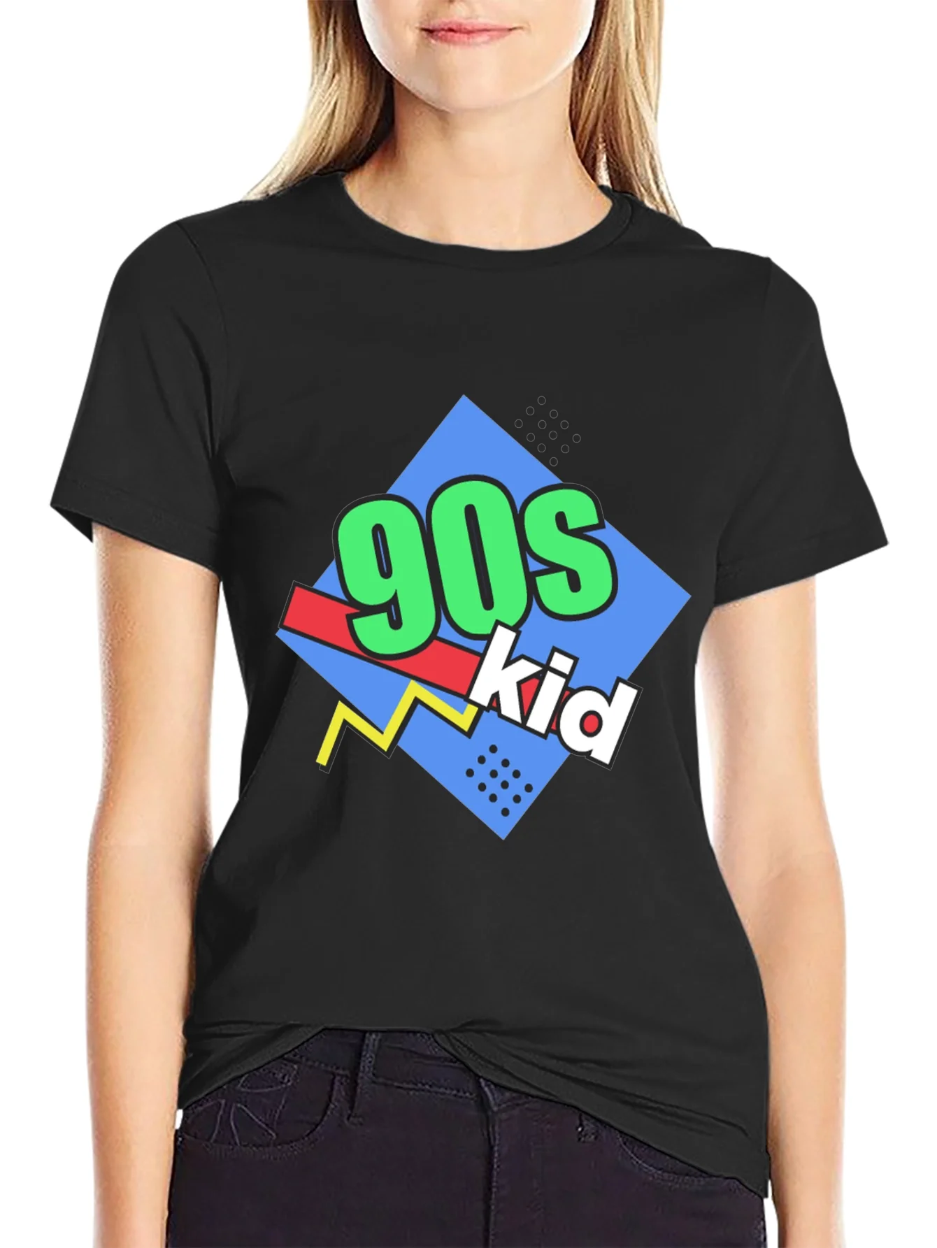 90s Kid Retro Graphic T-Shirt - Throwback Style