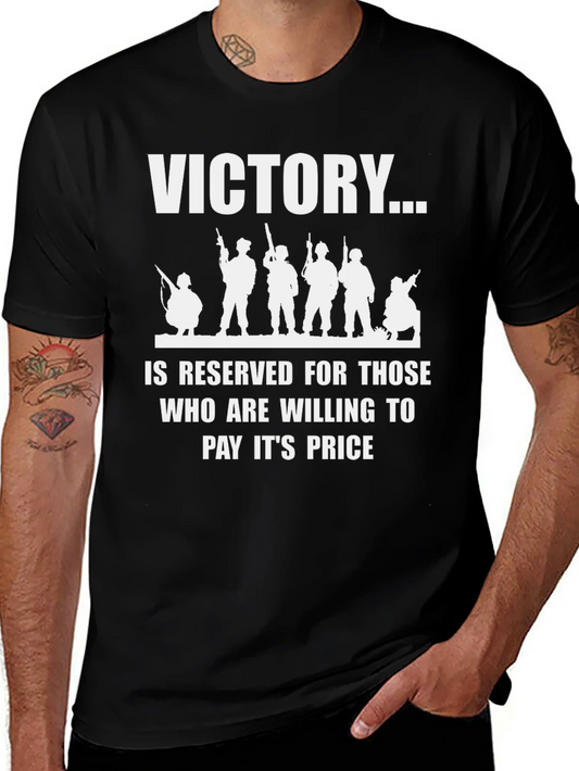 Victory Graphic Tee - Reserved for Those Willing to Pay the Price
