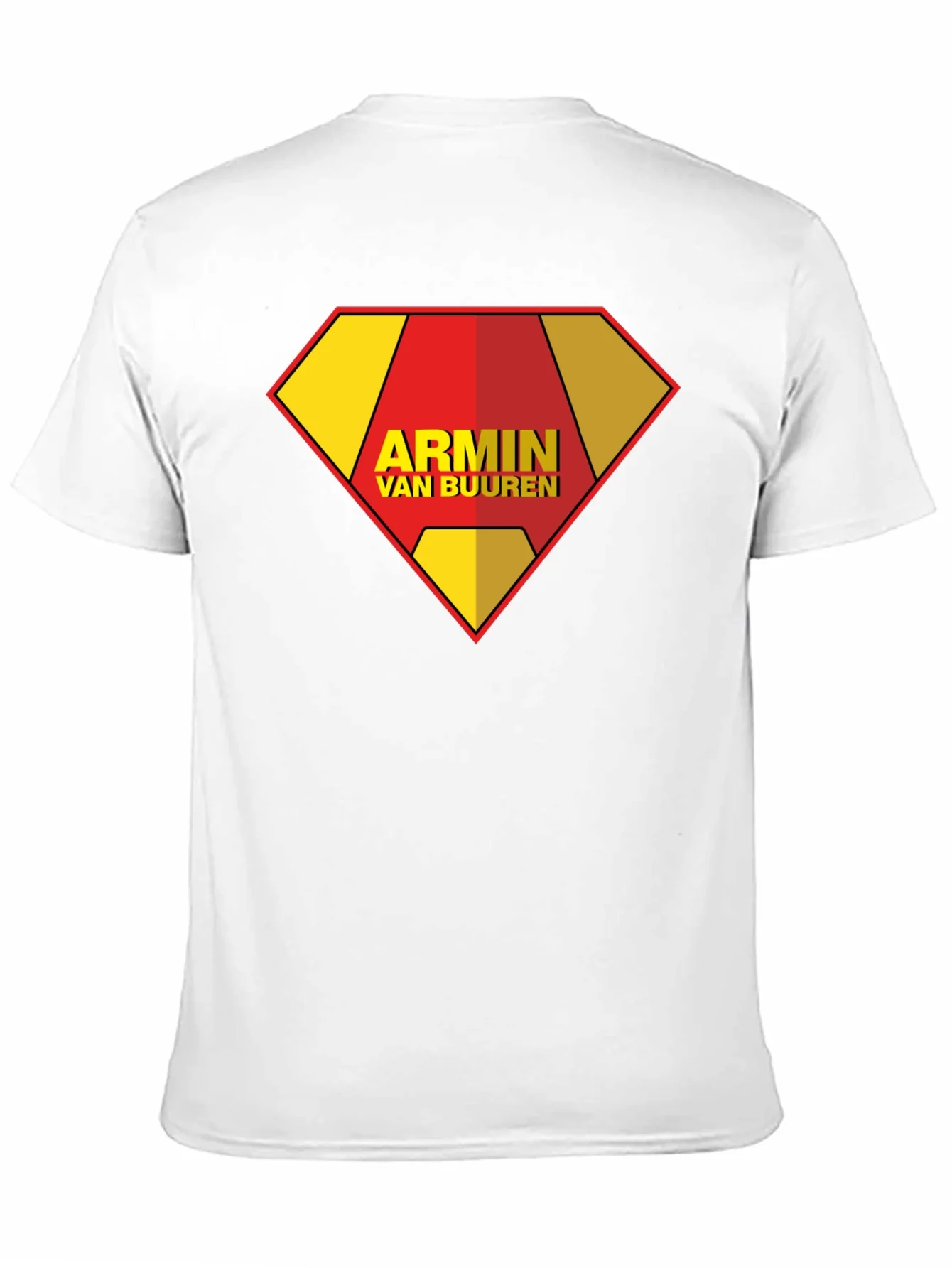 Armin Van Buuren Superman Style Black T-Shirt