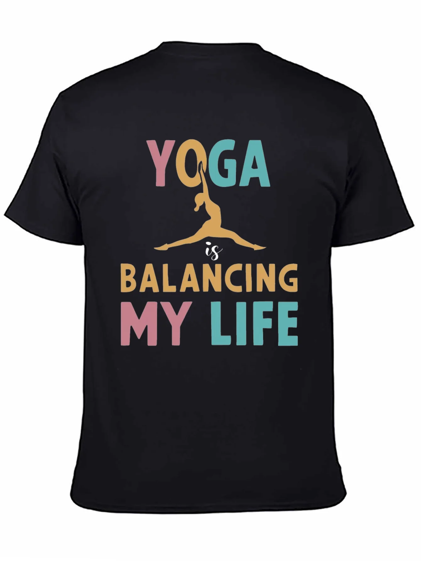 Yoga Balancing Life Graphic Tee