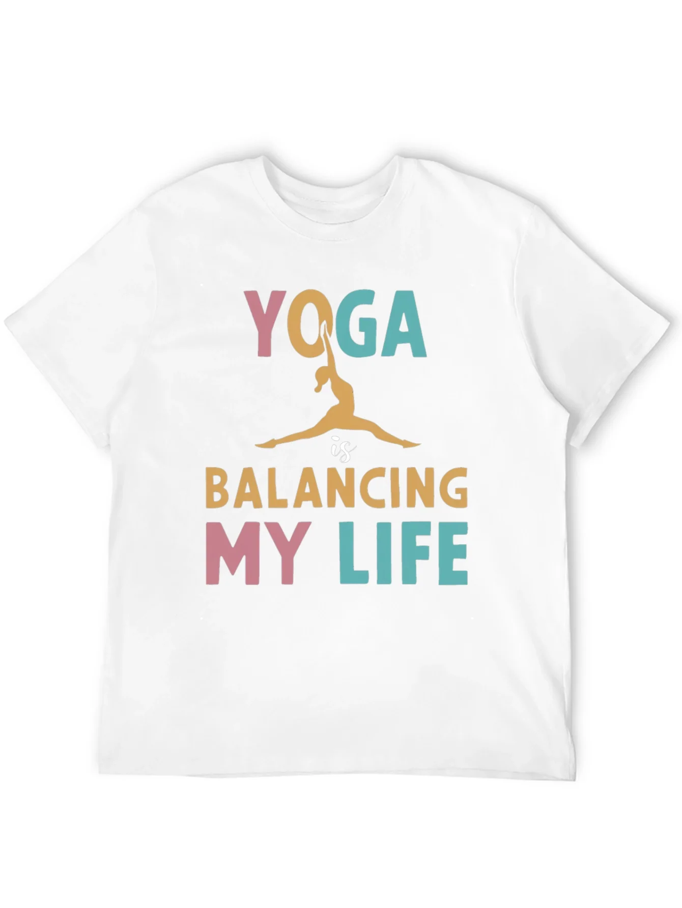 Yoga Balancing Life Graphic Tee