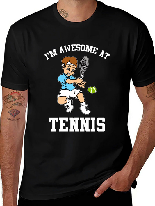 Awesome Tennis T-Shirt - Sporty Tee for Tennis Lovers