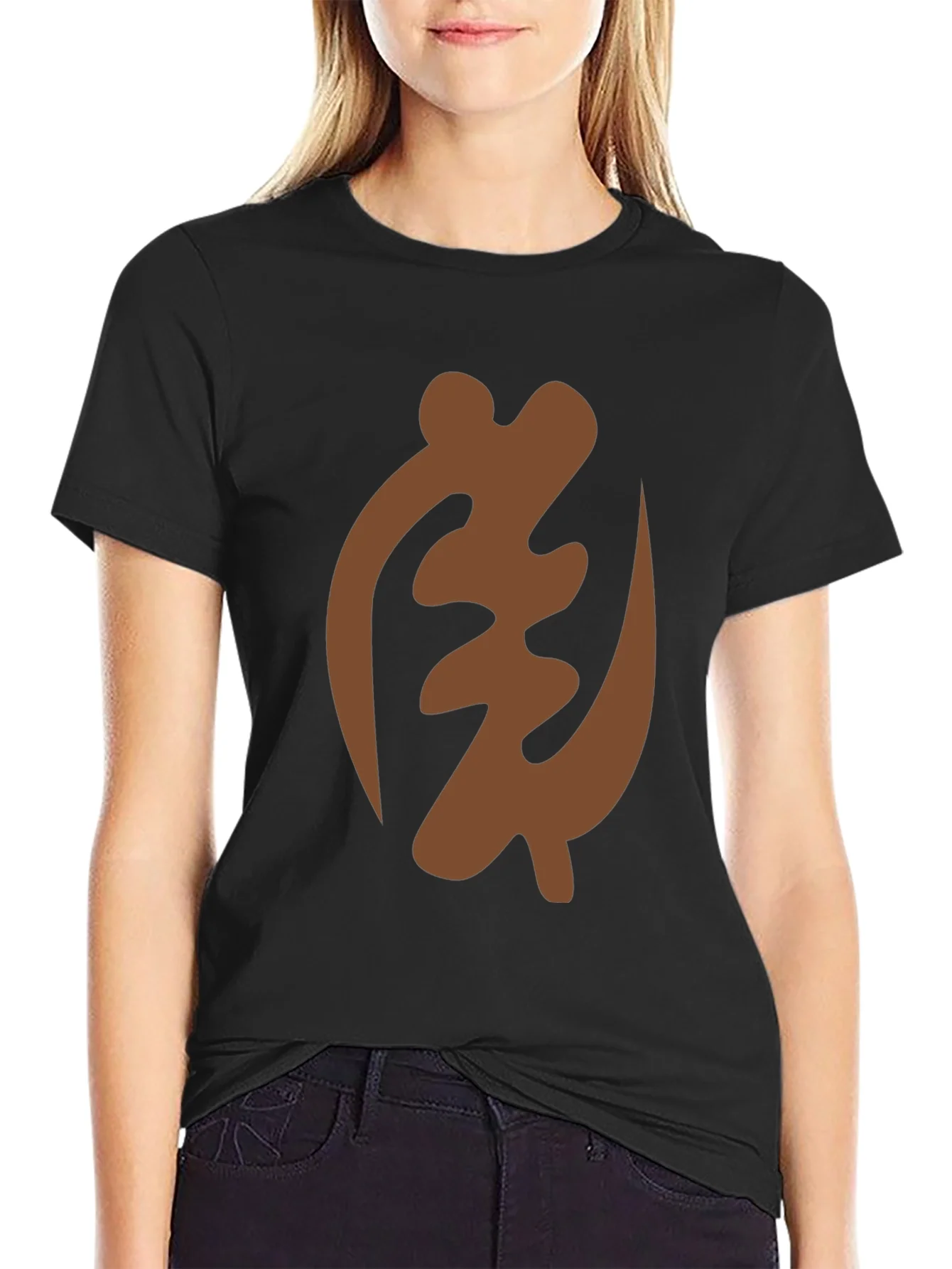Adinkra Symbol T-Shirt - Gye Nyame Design