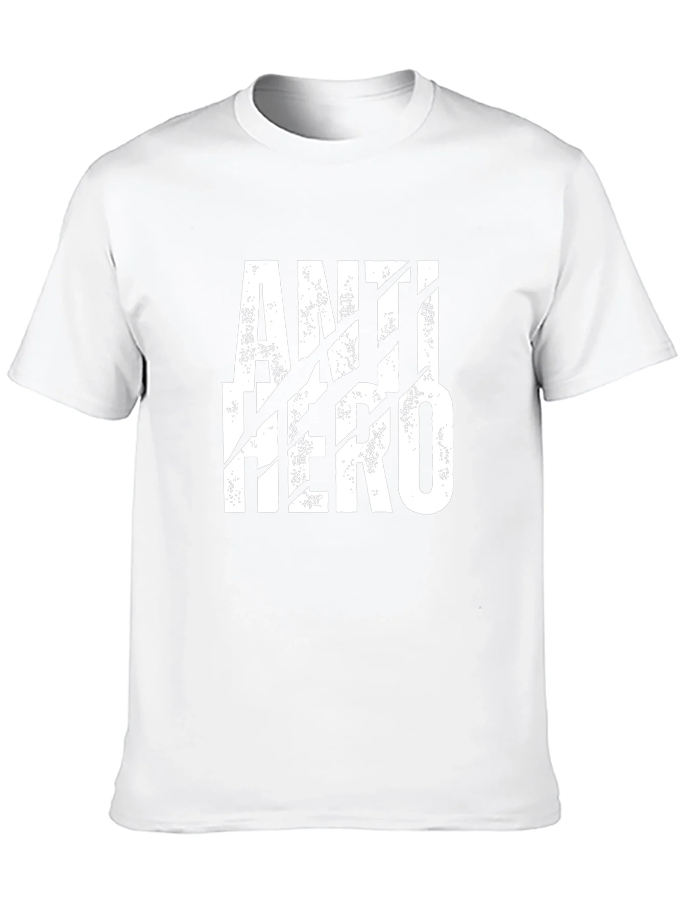 Anti-Hero Graphic Tee - Black Cotton T-Shirt