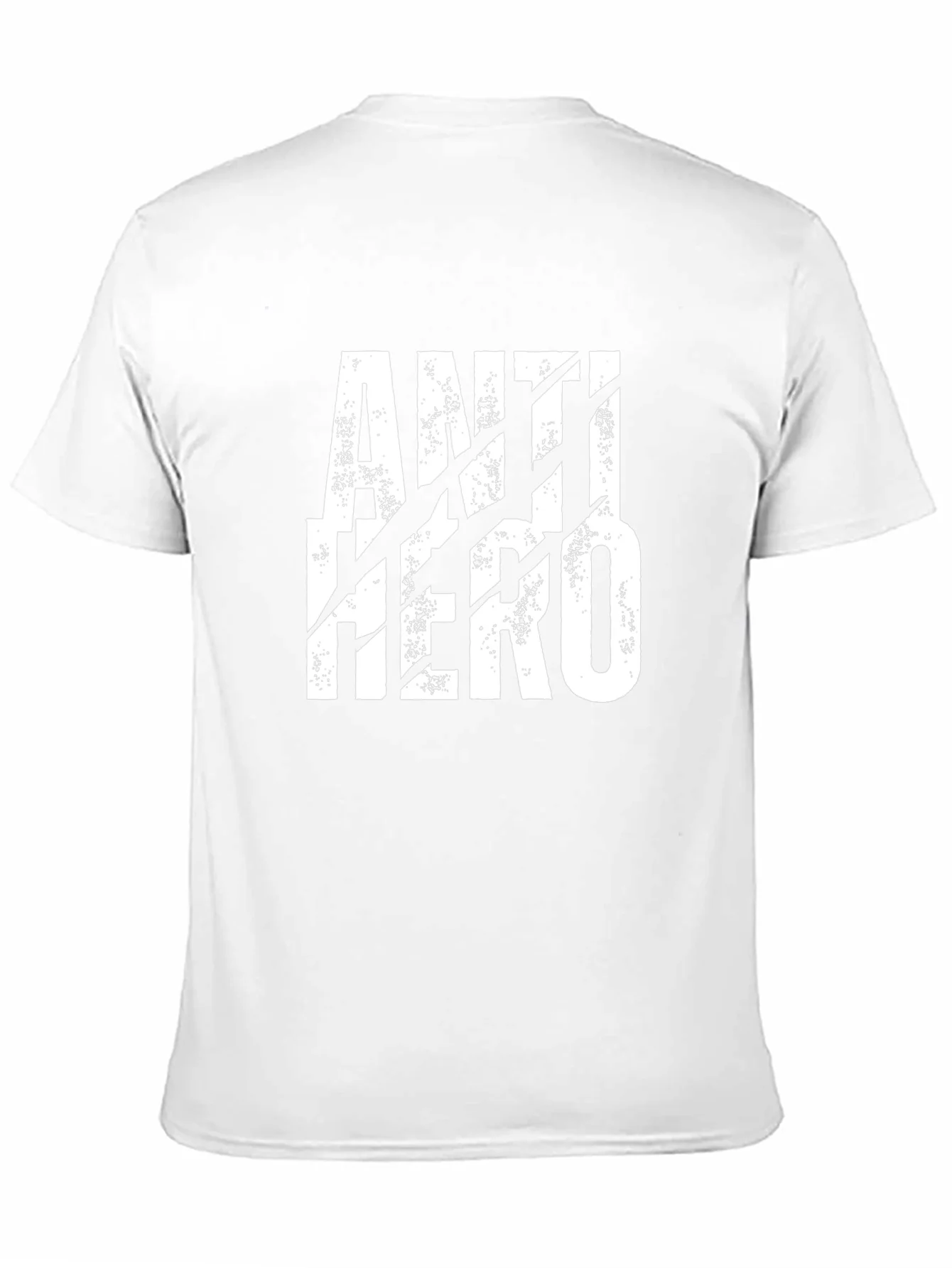 Anti-Hero Graphic Tee - Black Cotton T-Shirt