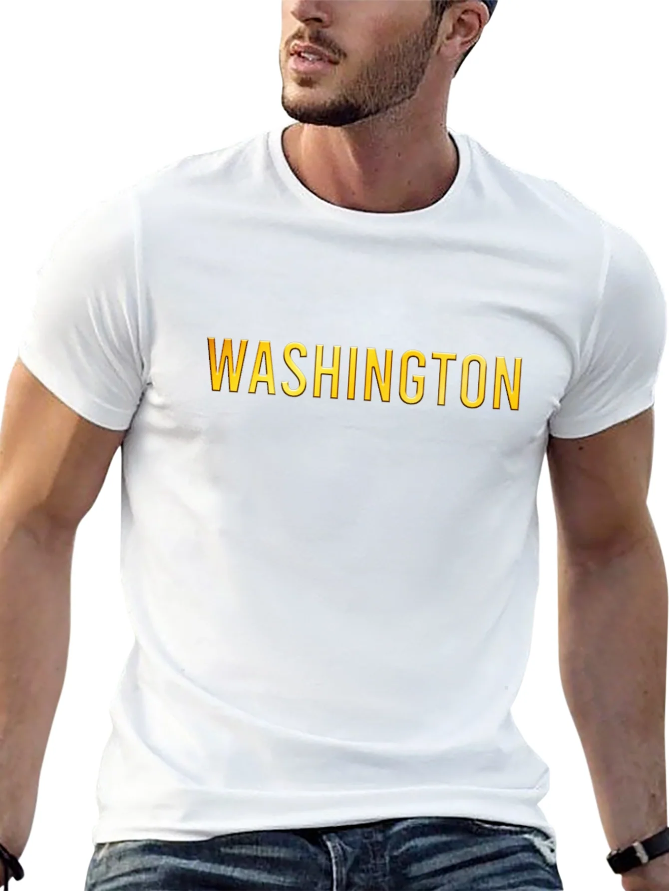 Washington Graphic Tee - Classic Black T-Shirt