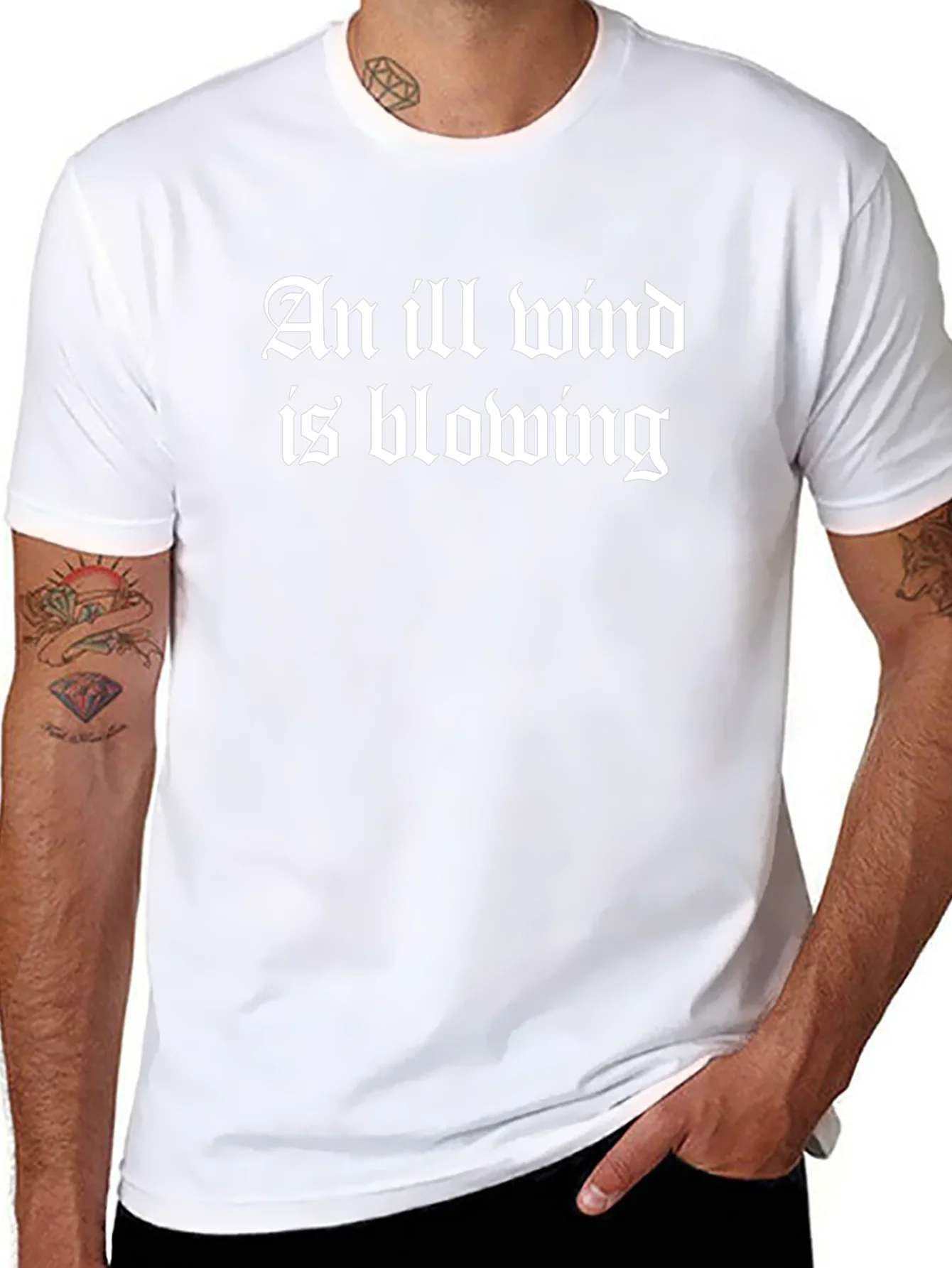 An Ill Wind T-Shirt - Gothic Style Novelty Tee