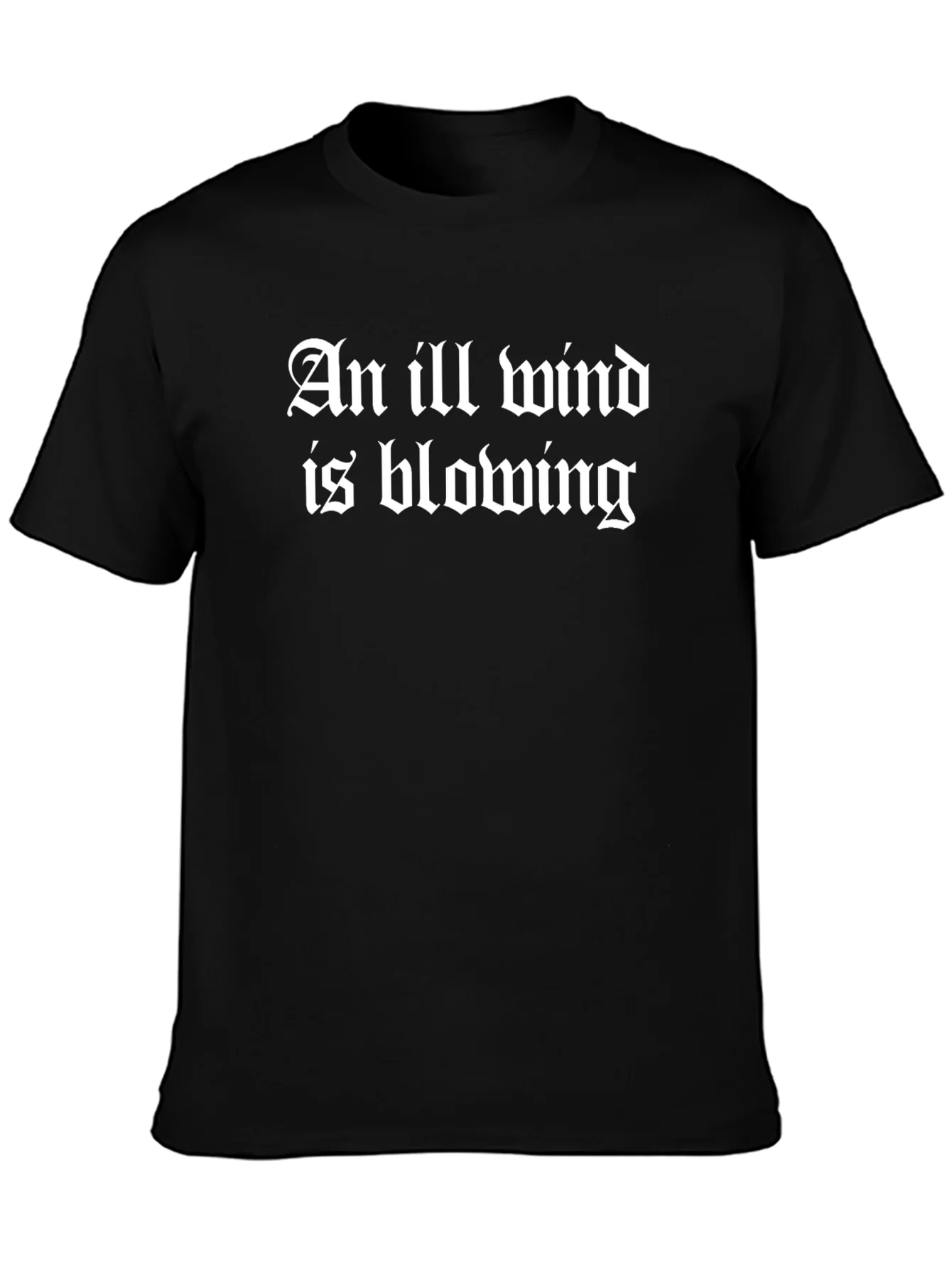 An Ill Wind T-Shirt - Gothic Style Novelty Tee