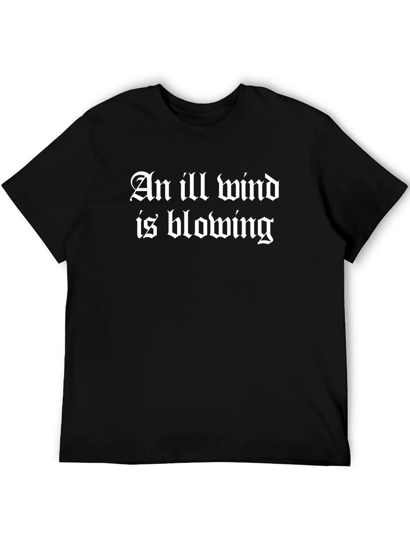 An Ill Wind T-Shirt - Gothic Style Novelty Tee