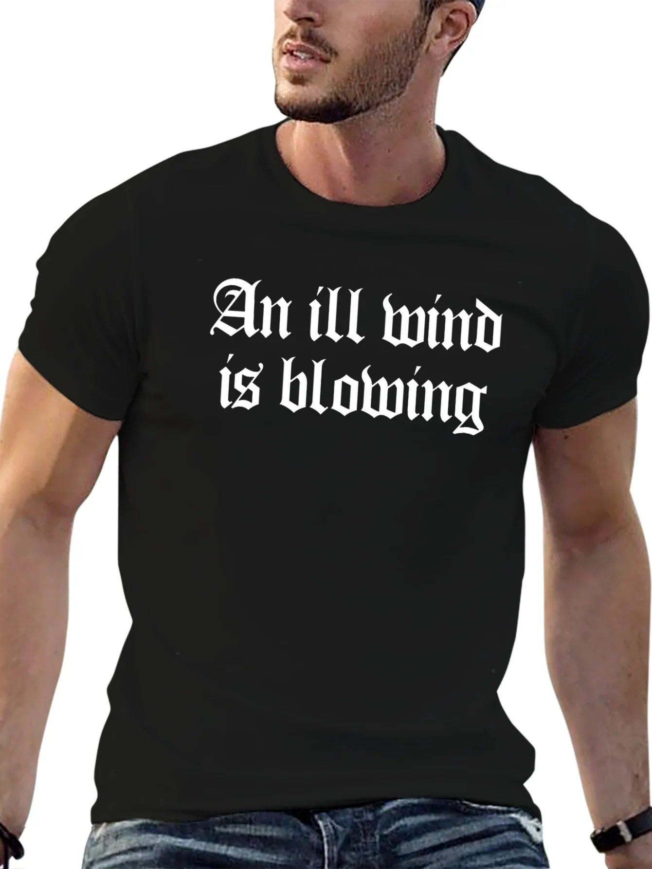 An Ill Wind T-Shirt - Gothic Style Novelty Tee