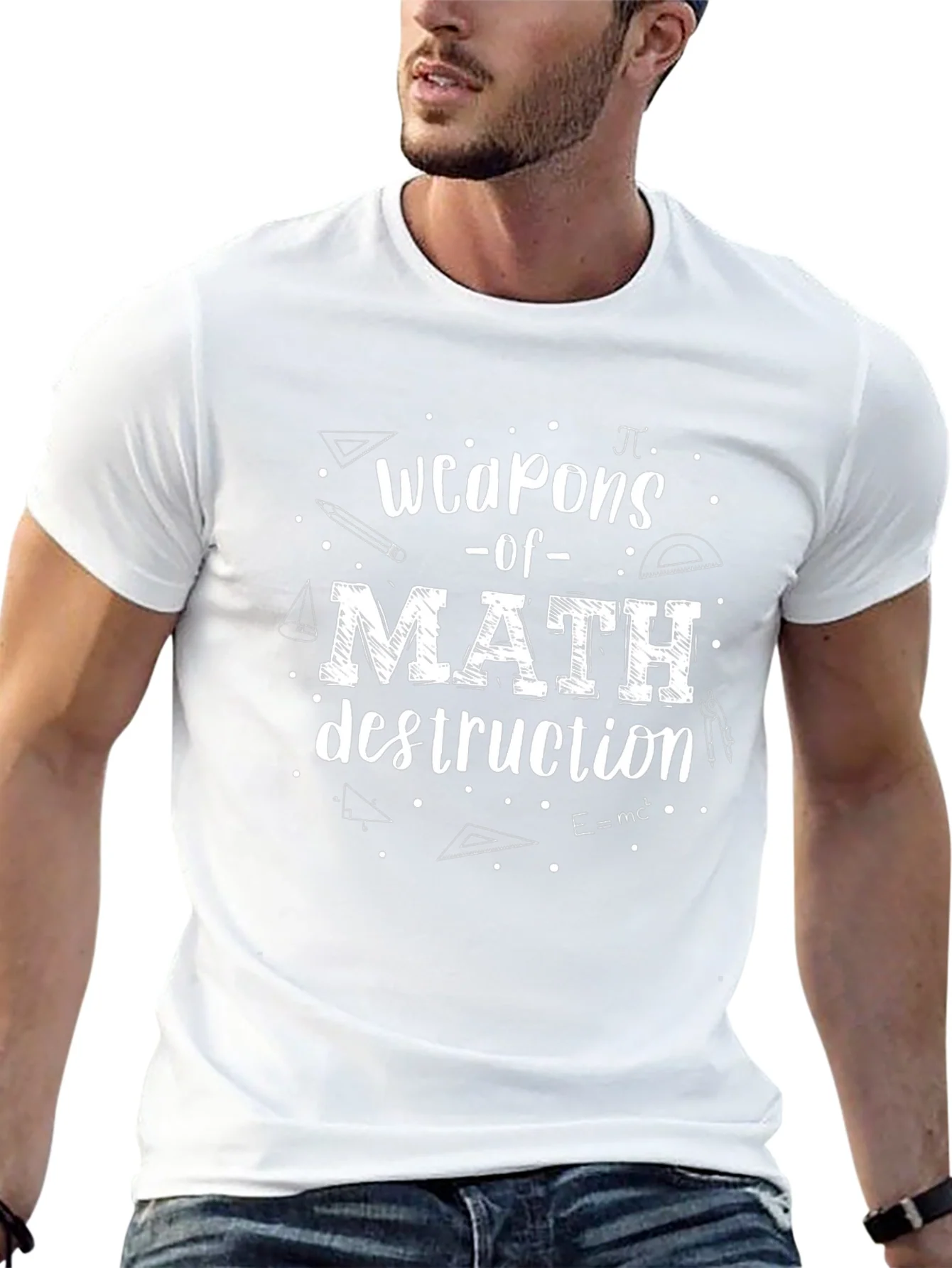 Weapons of Math Destruction T-Shirt - Mens Black Cotton