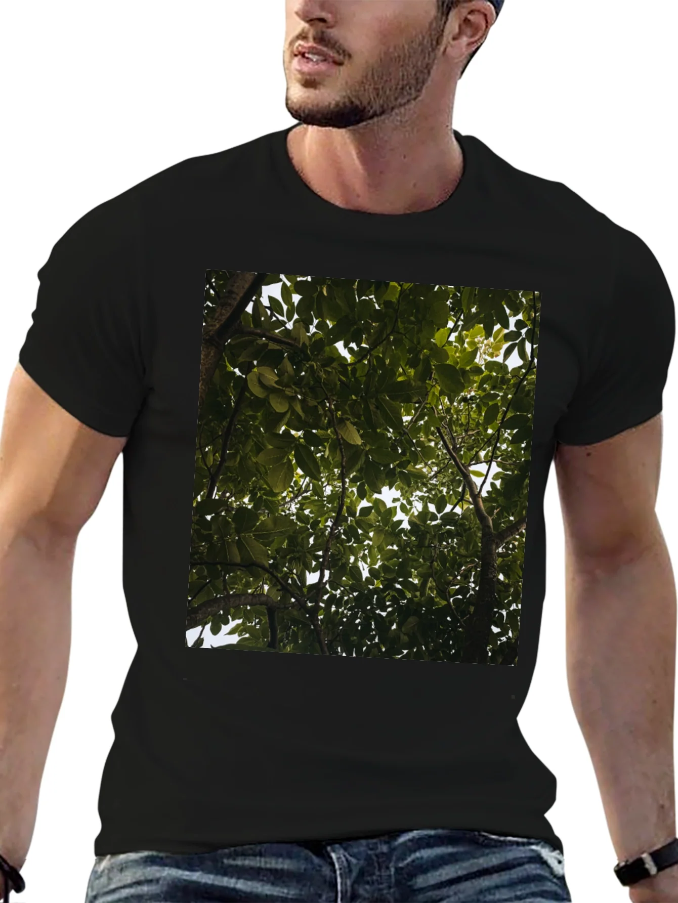 Arboreal View Graphic Tee - Nature Inspired