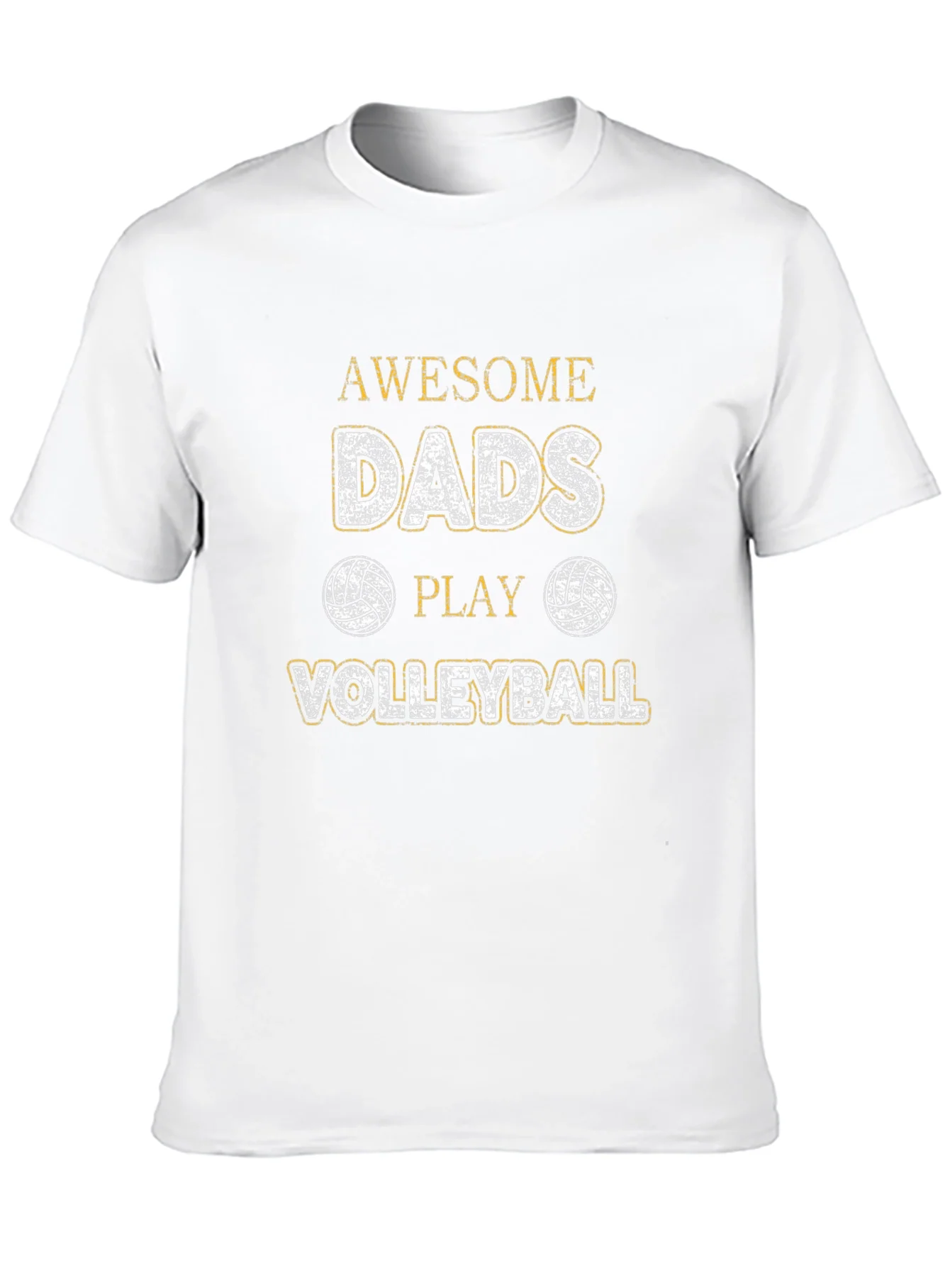Awesome Dads Play Volleyball T-Shirt