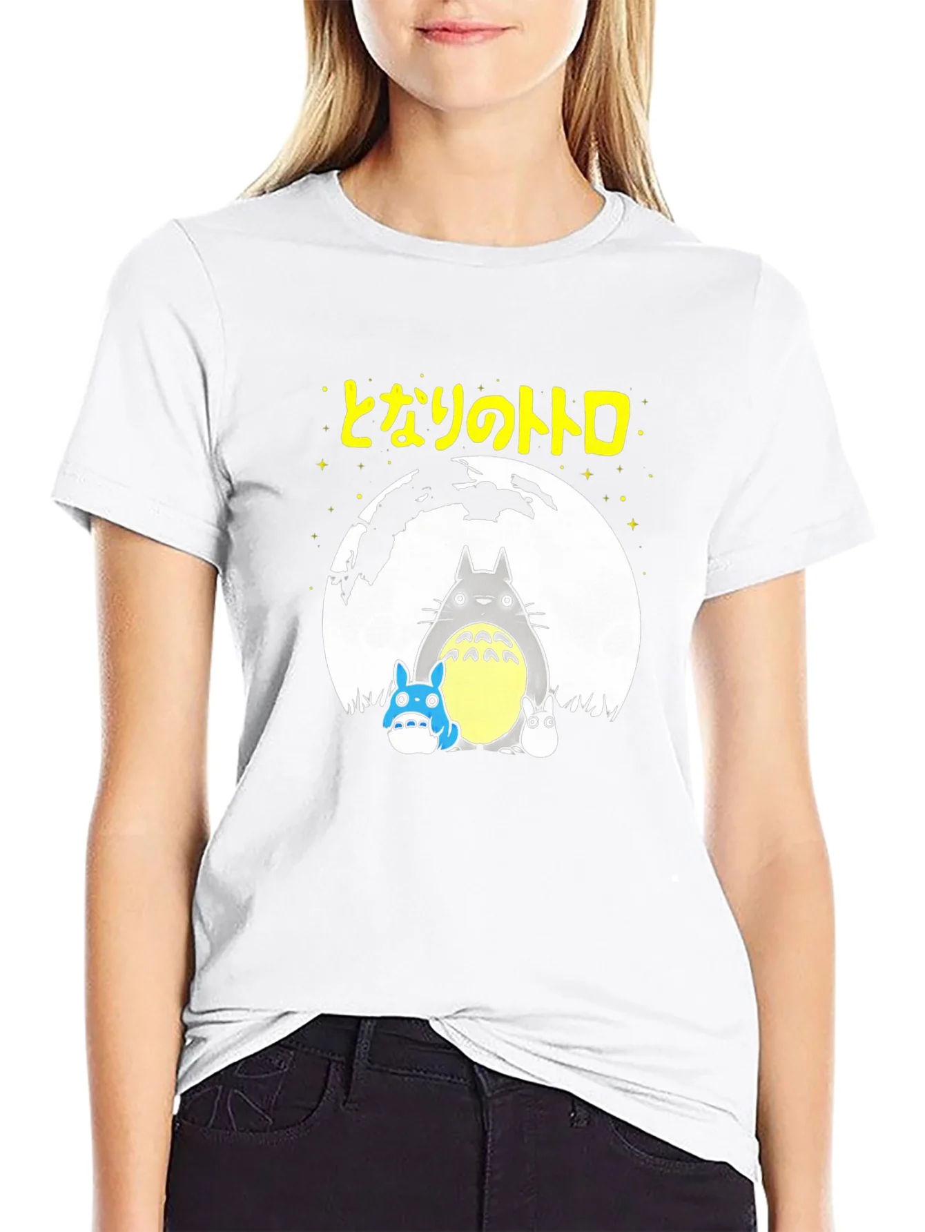 Totoro T-Shirt Anime Graphic Tee