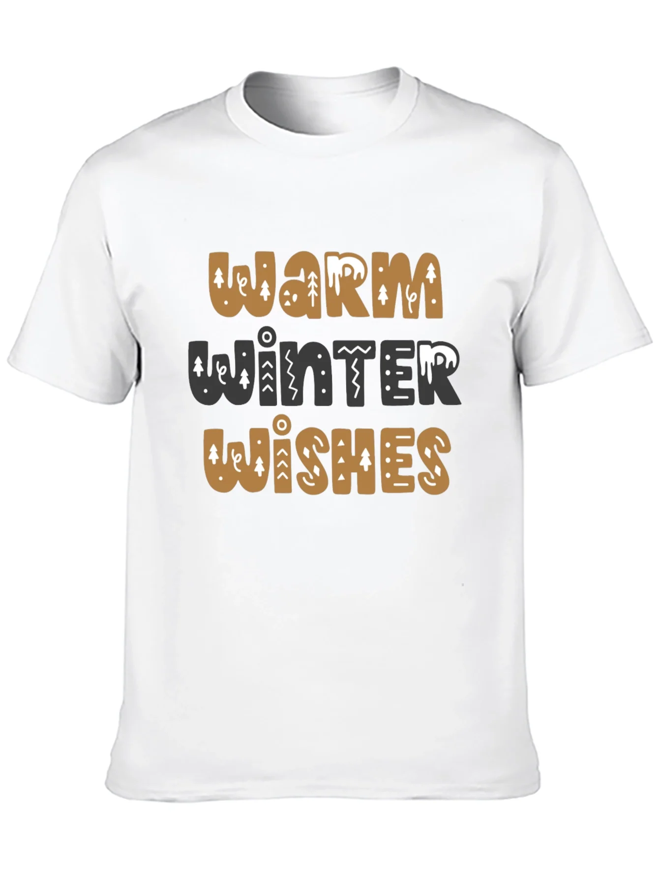 Warm Winter Wishes Graphic T-Shirt