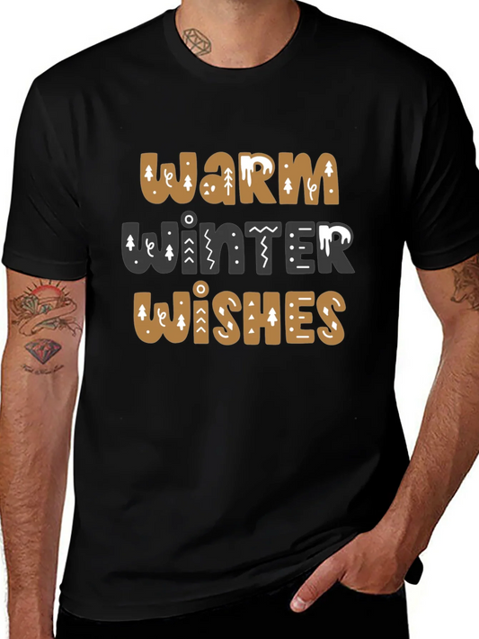 Warm Winter Wishes Graphic T-Shirt