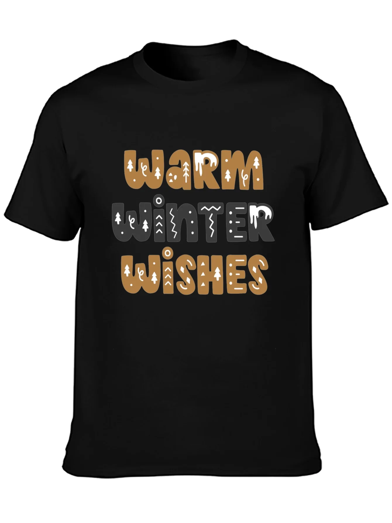 Warm Winter Wishes Graphic T-Shirt
