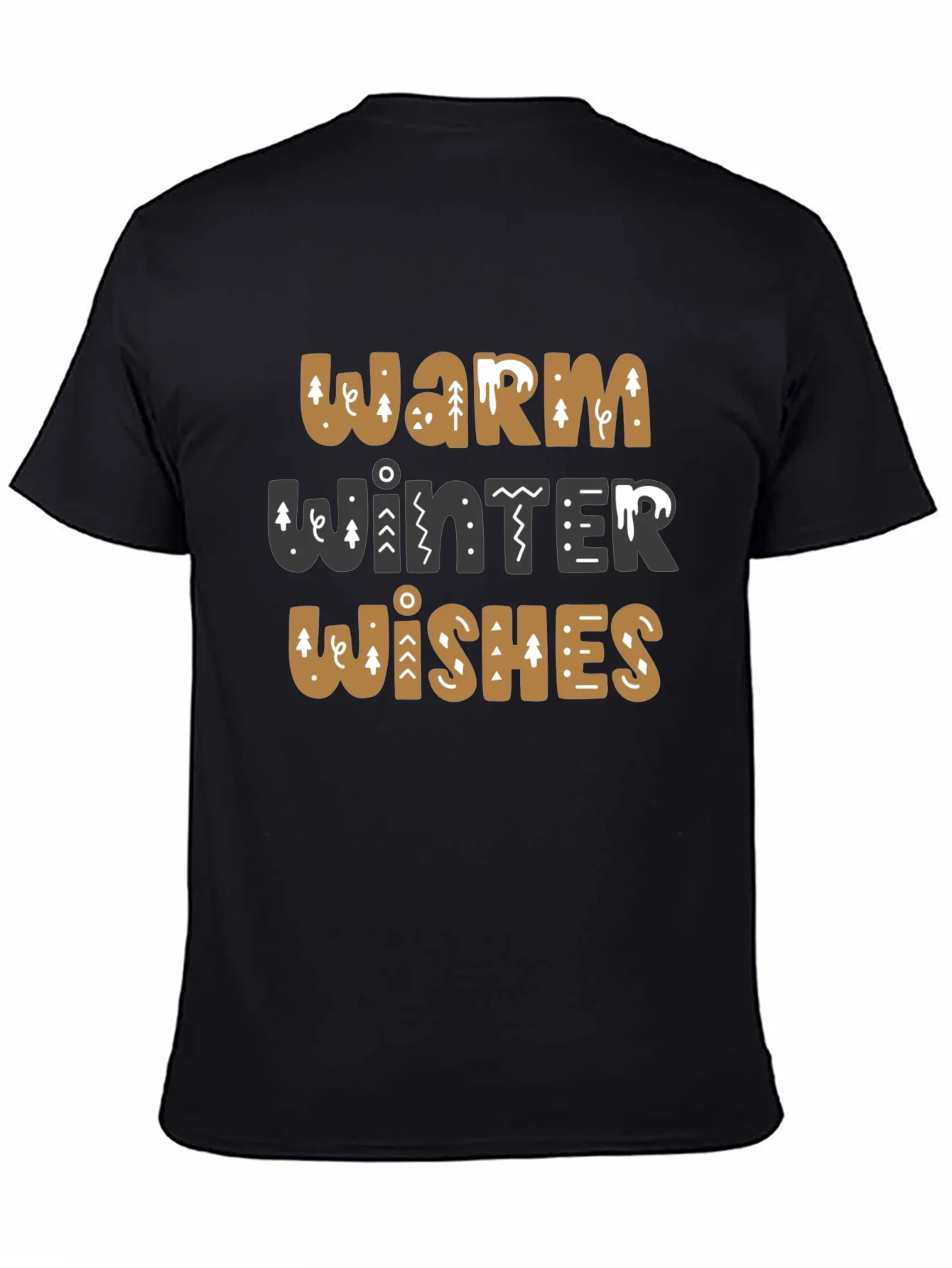 Warm Winter Wishes Graphic T-Shirt