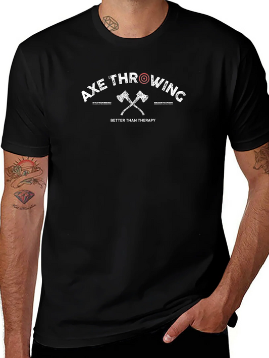 Axe Throwing Therapy T-Shirt