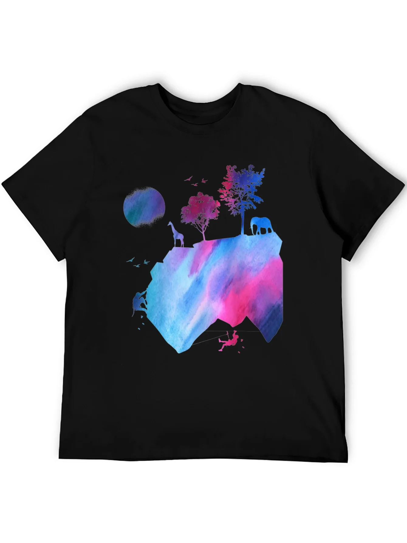 Watercolor Mountain Adventure T-Shirt