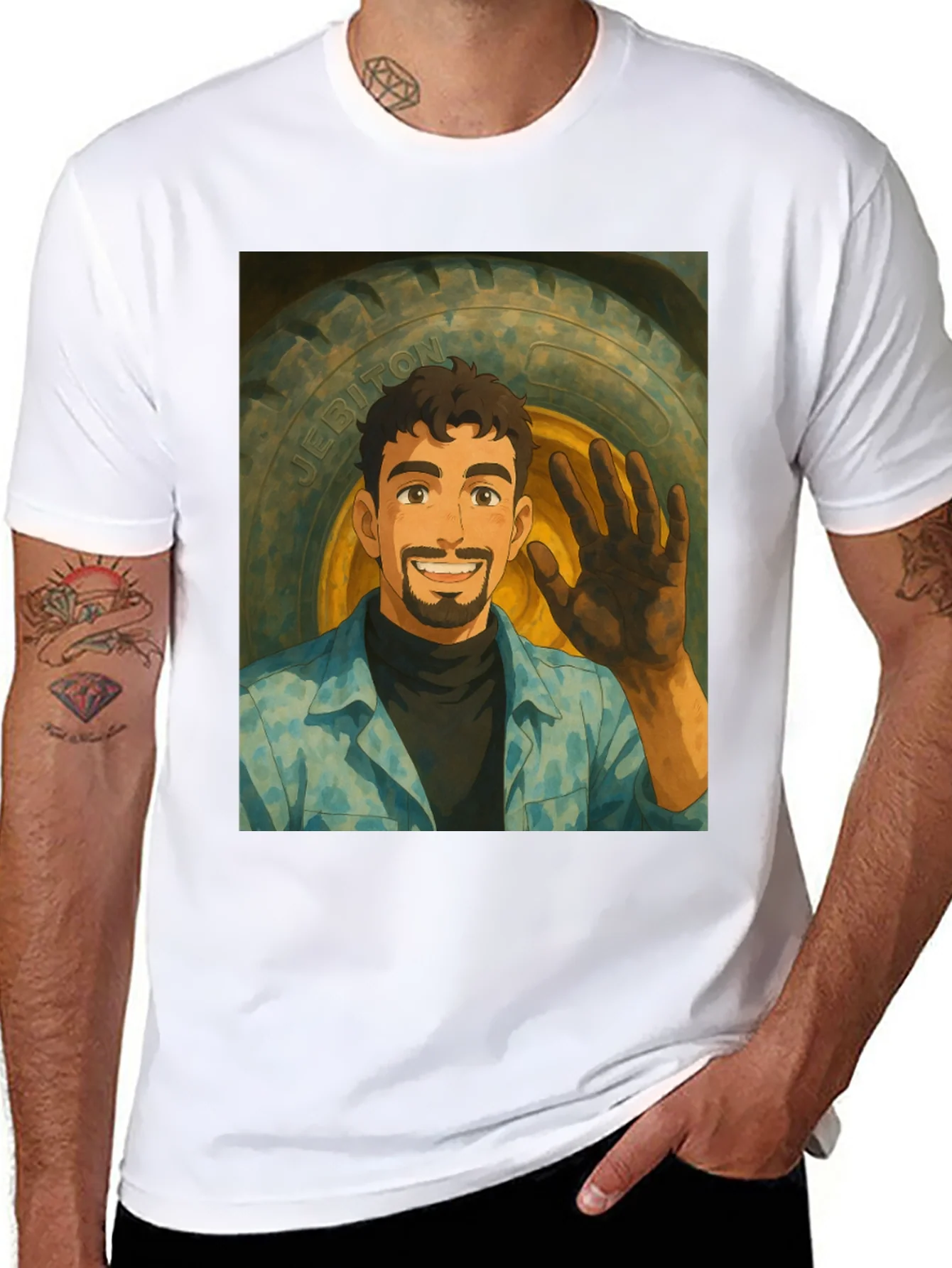 Anime Style Graphic Tee