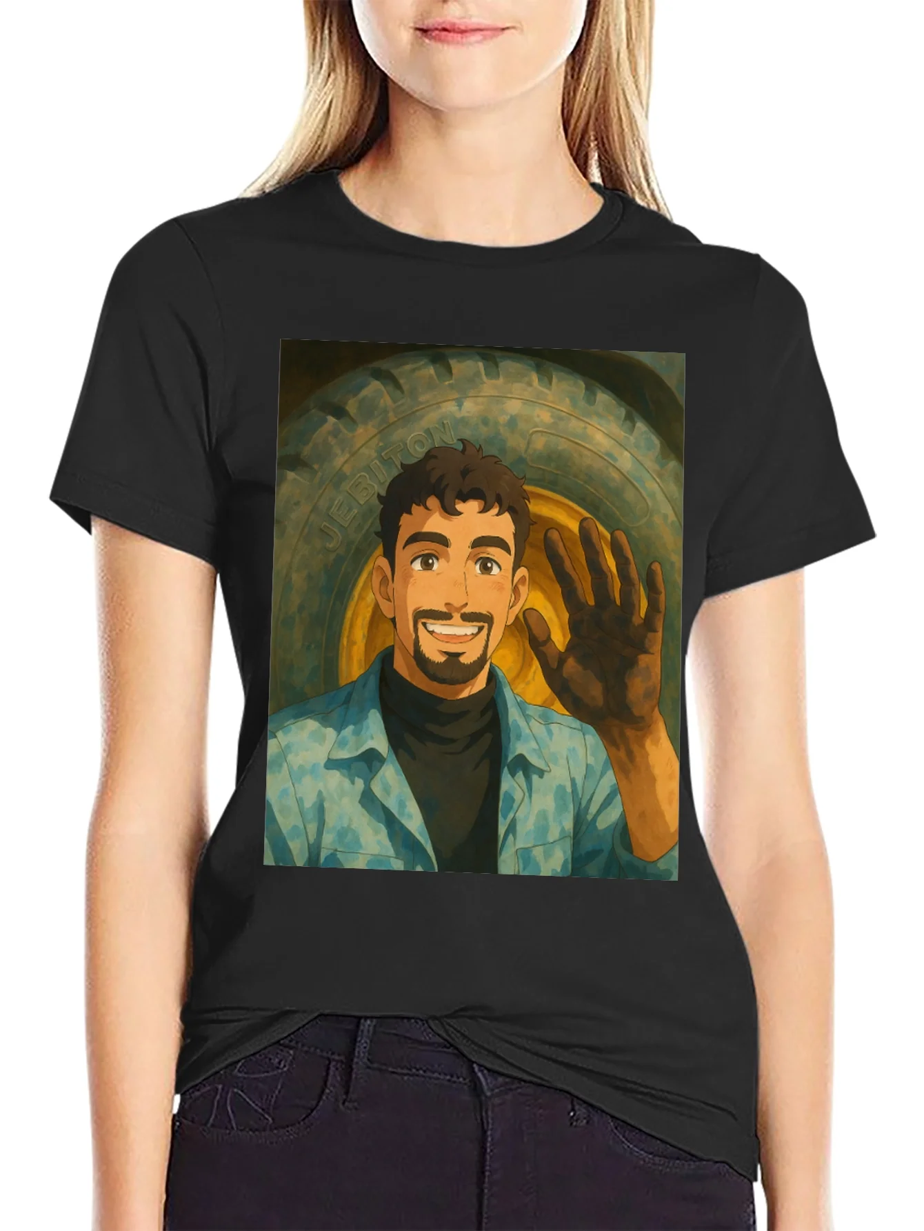 Anime Style Graphic Tee