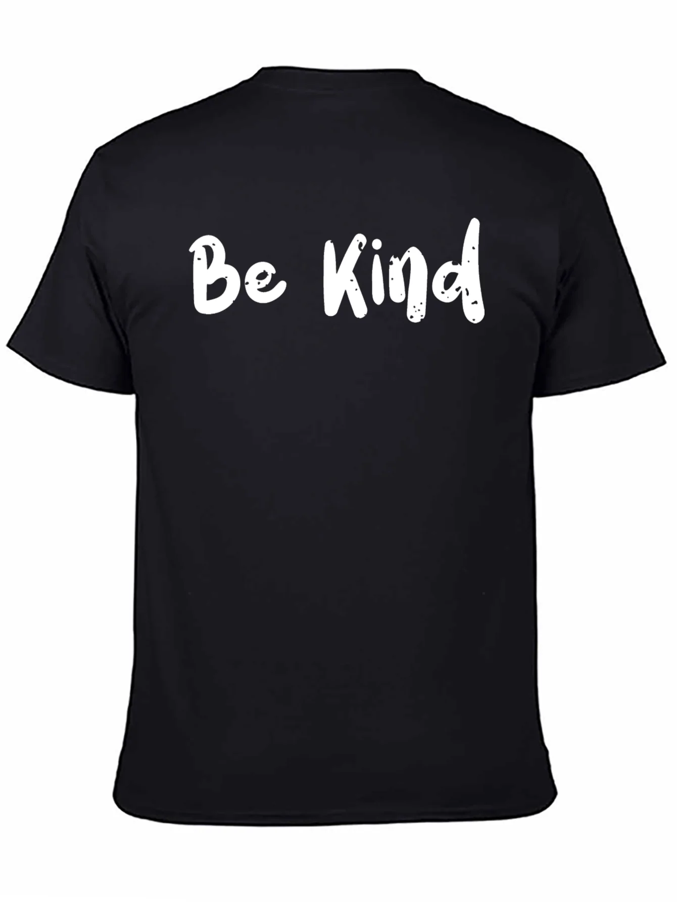 Be Kind Black T-Shirt Inspirational Graphic Tee