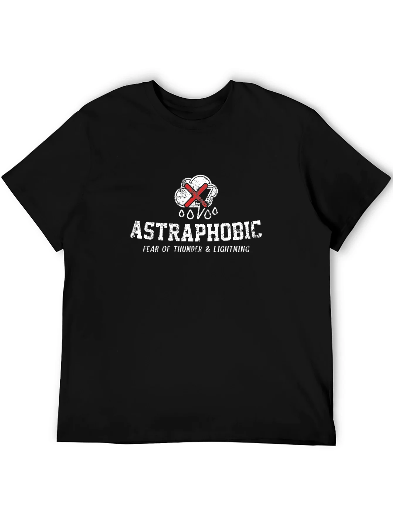 Astraphobic Thunder & Lightning Fear T-Shirt
