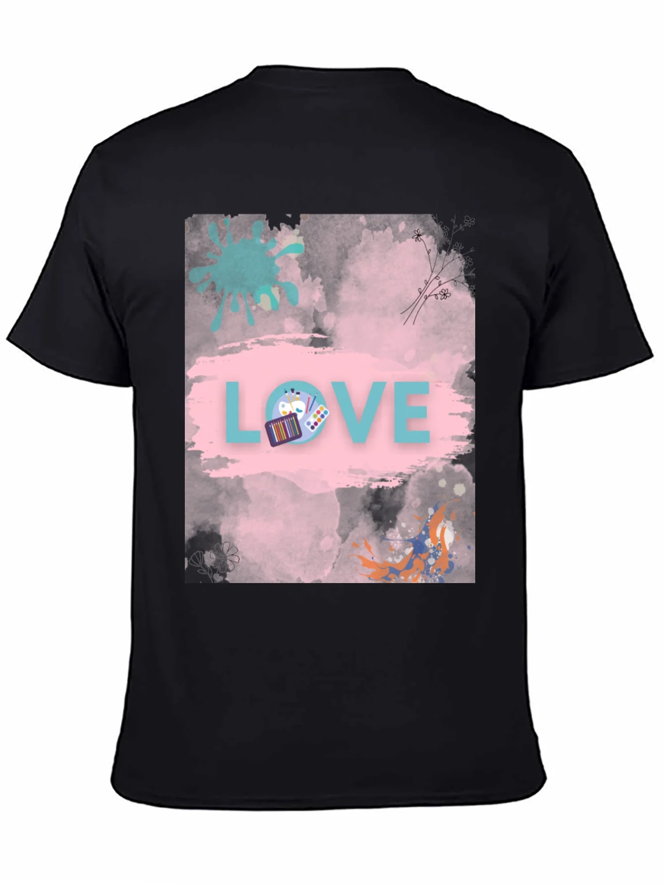 Artsy Love Graphic T-Shirt - Unique Design