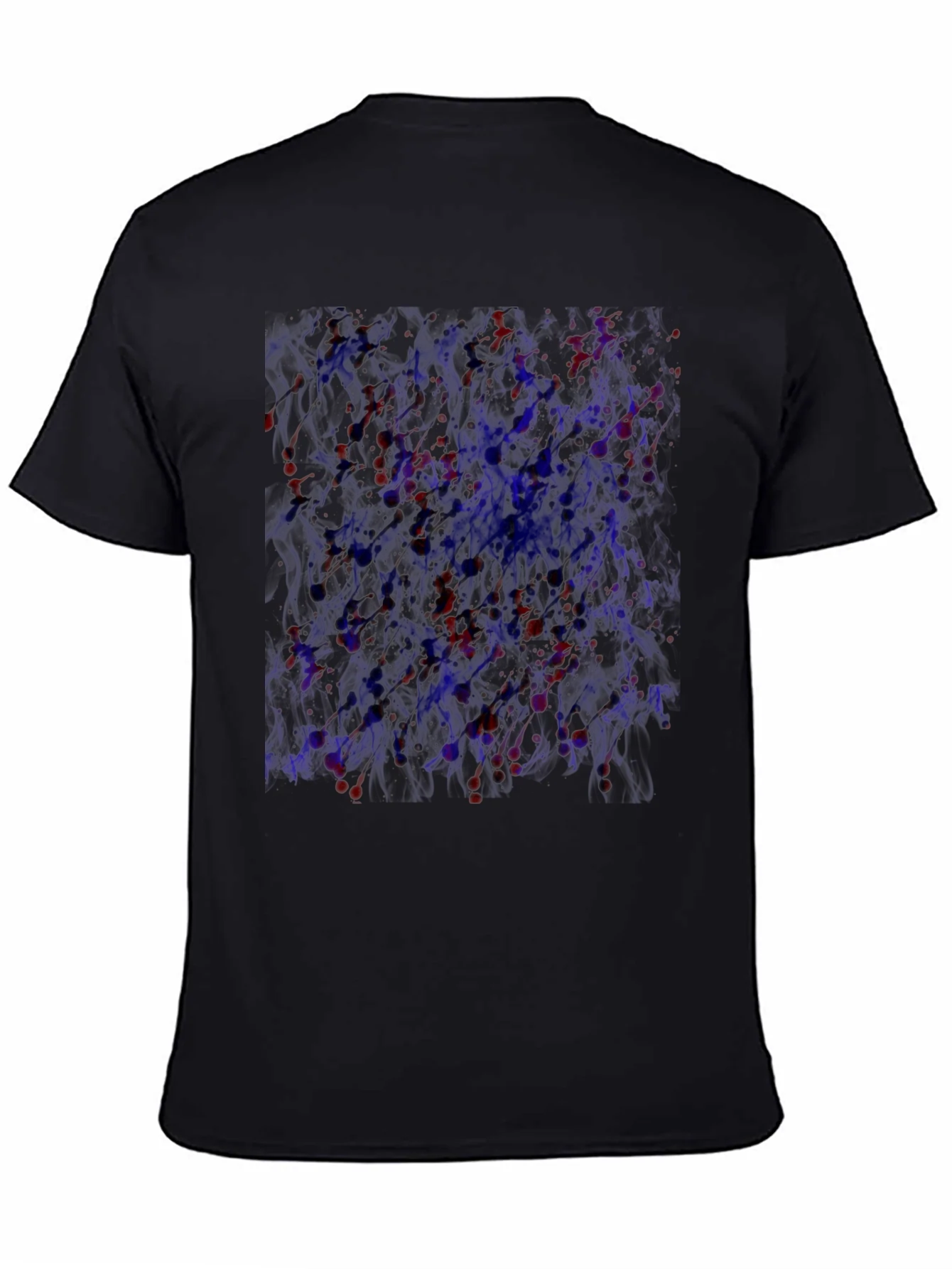 Abstract Art T-Shirt - Black