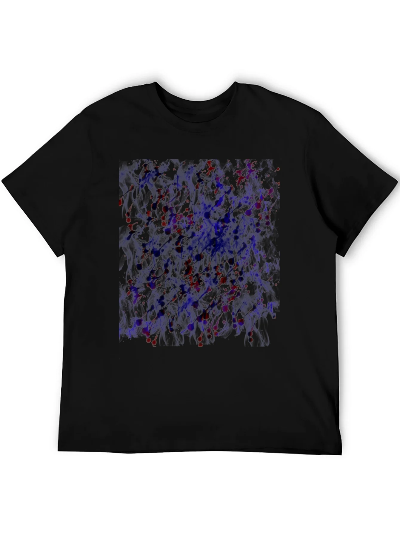 Abstract Art T-Shirt - Black