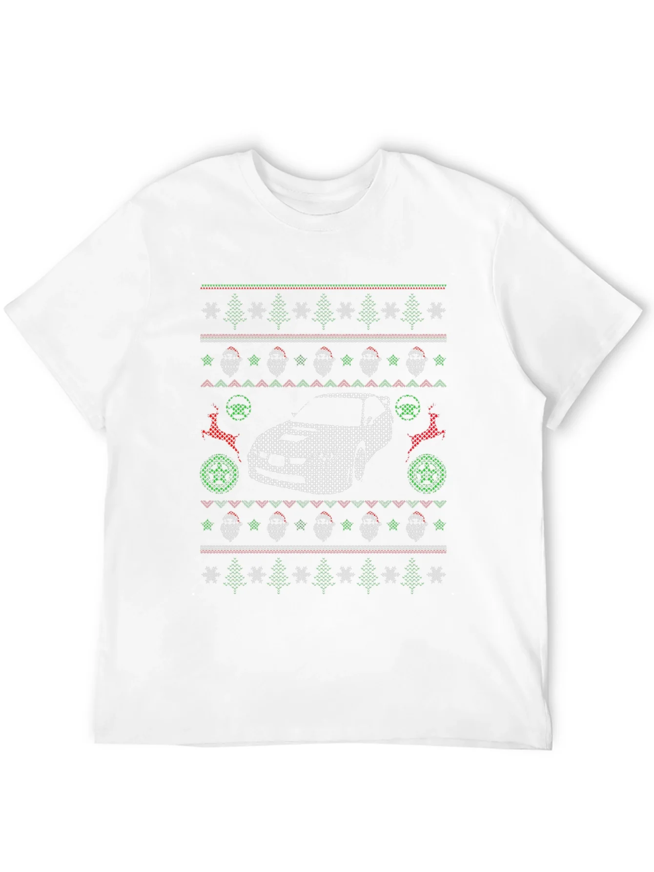 Ugly Christmas Car Sweater T-Shirt