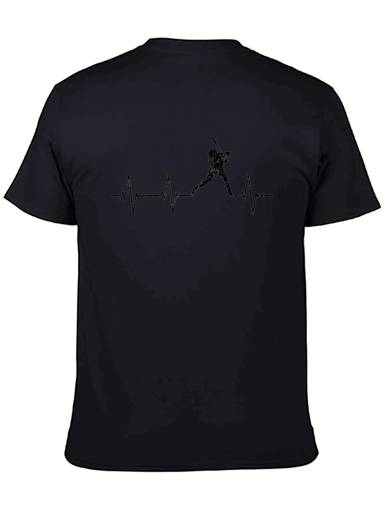 Baseball Heartbeat T-Shirt - Stylish Sportswear
