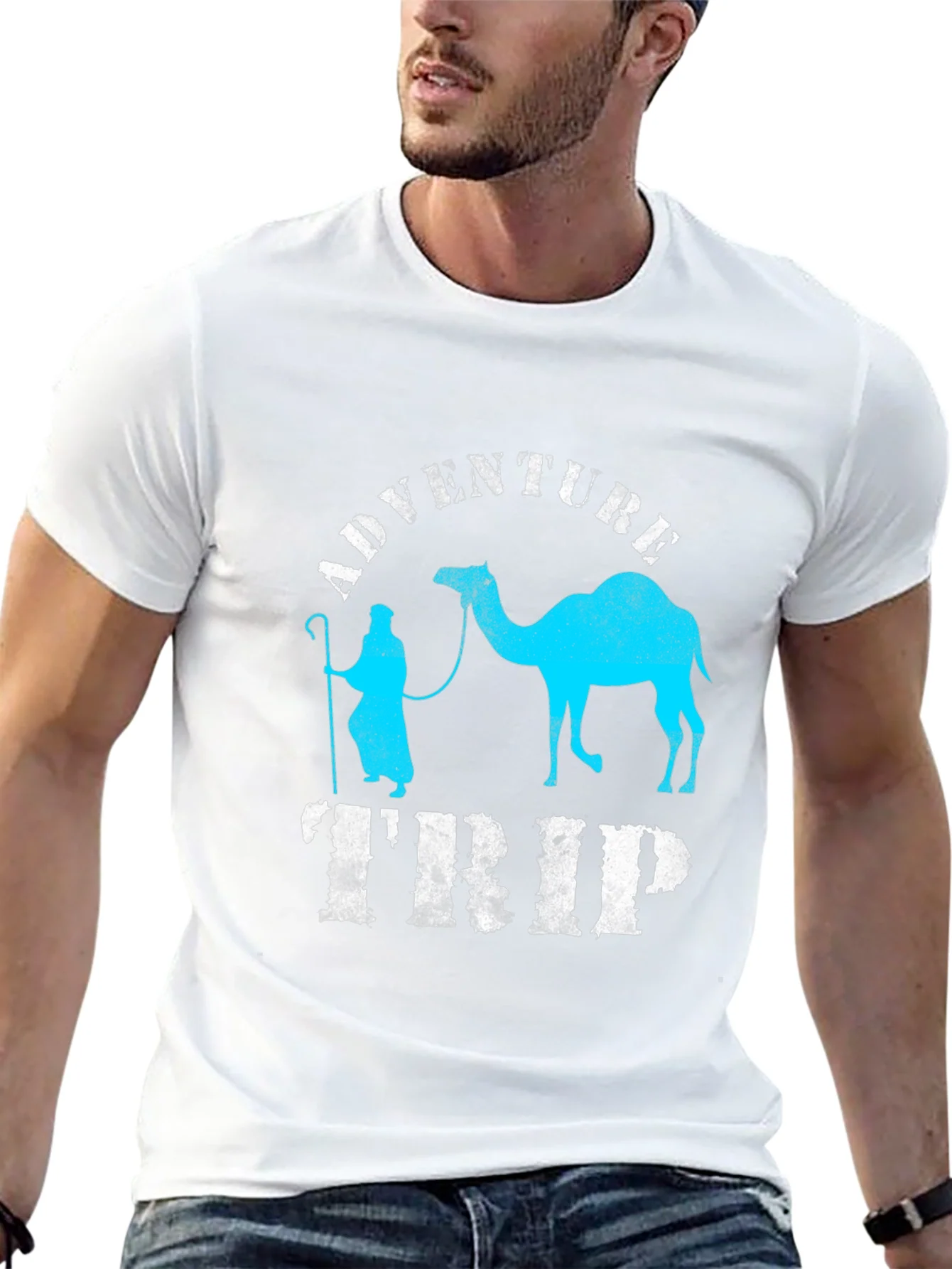 Adventure Trip Camel Graphic Tee