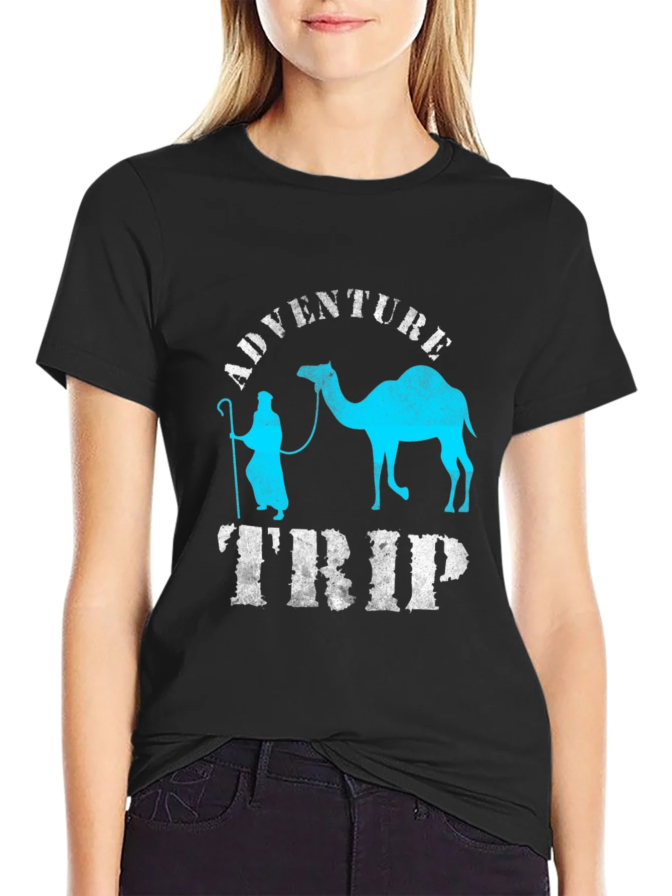 Adventure Trip Camel Graphic Tee