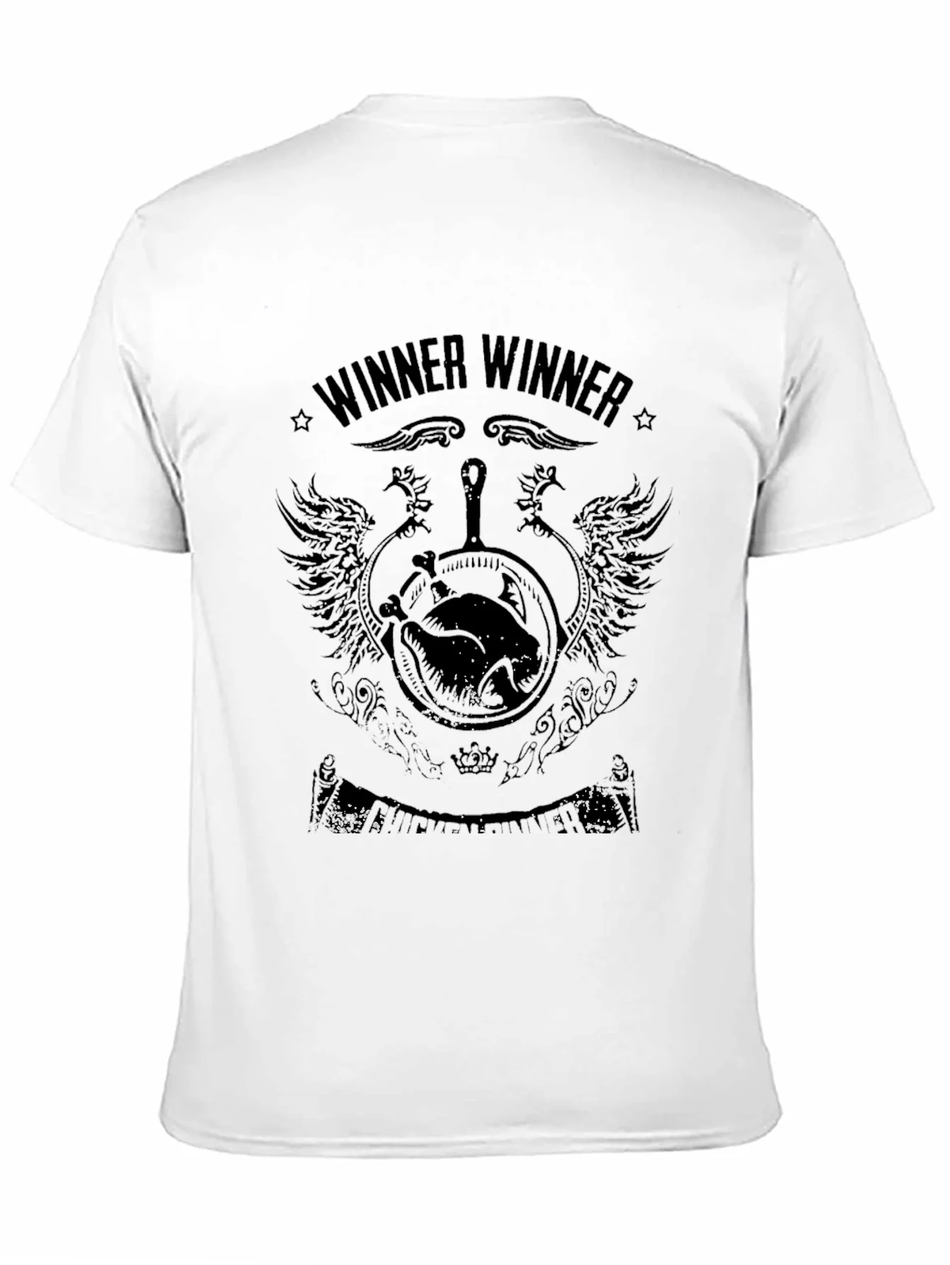 Winner Winner T-Shirt: Black Gaming Tee