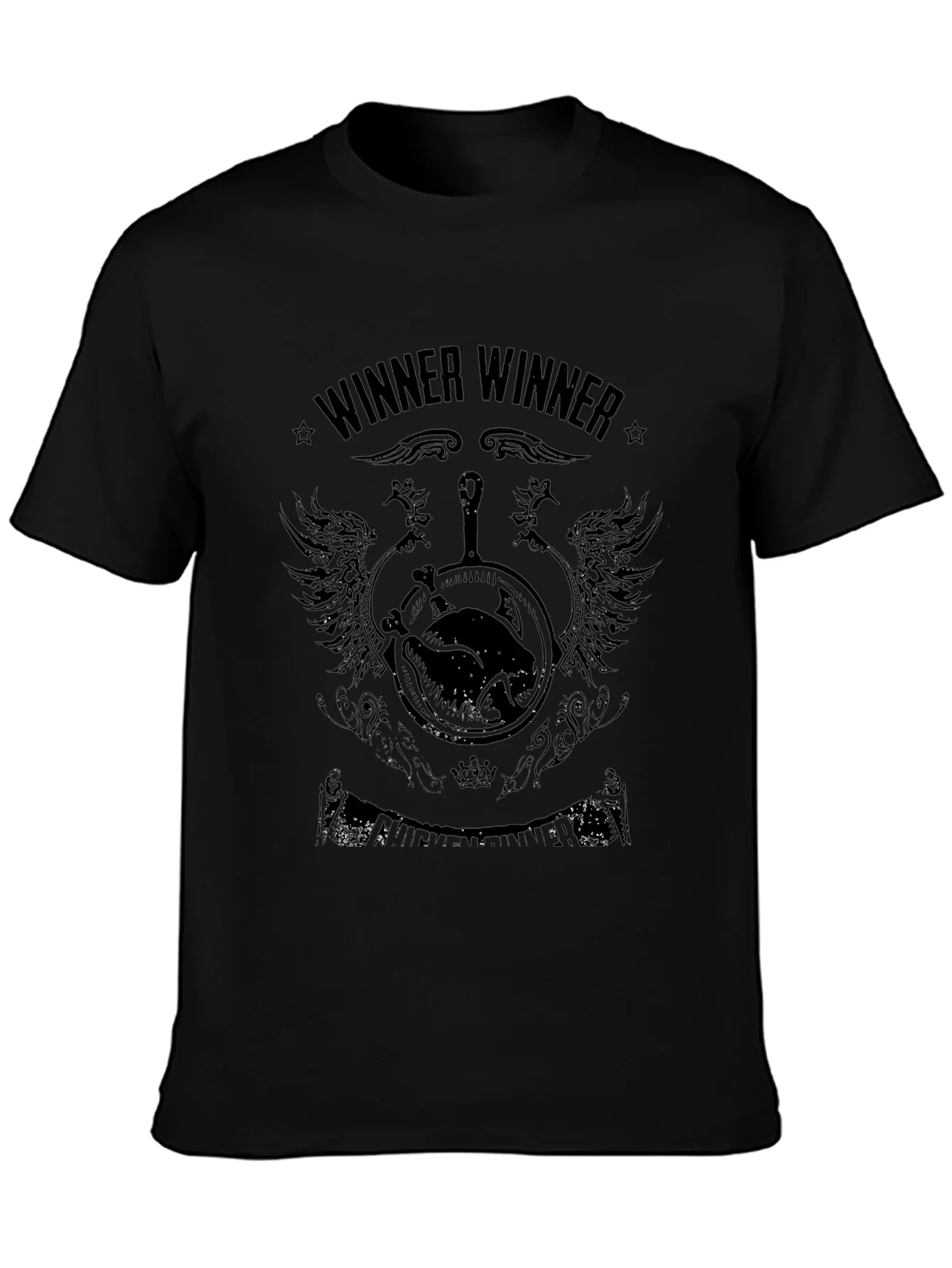 Winner Winner T-Shirt: Black Gaming Tee