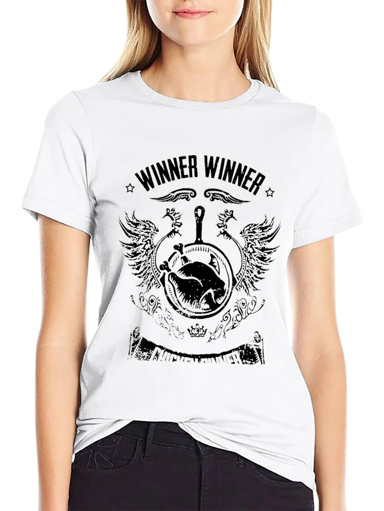 Winner Winner T-Shirt: Black Gaming Tee