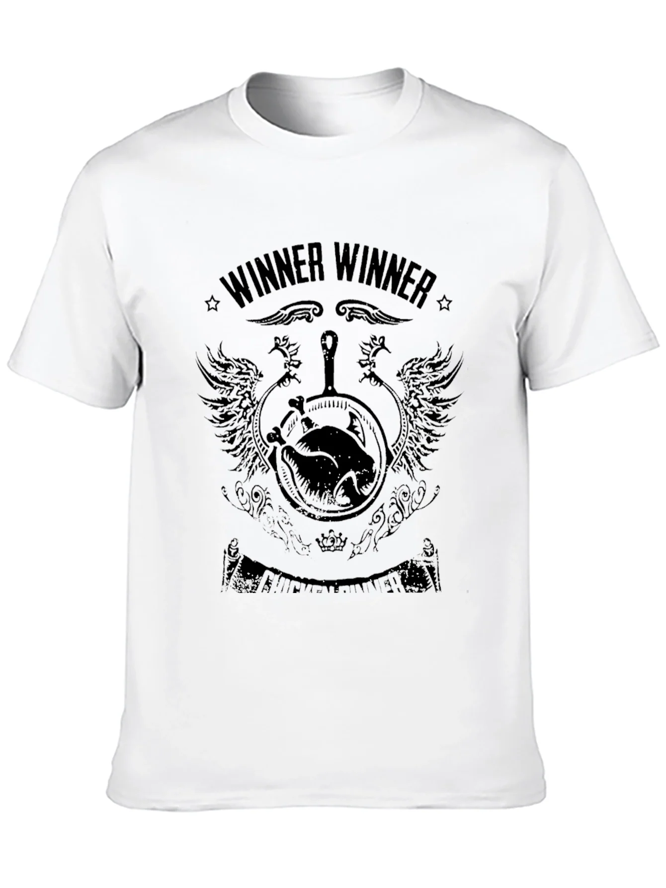 Winner Winner T-Shirt: Black Gaming Tee