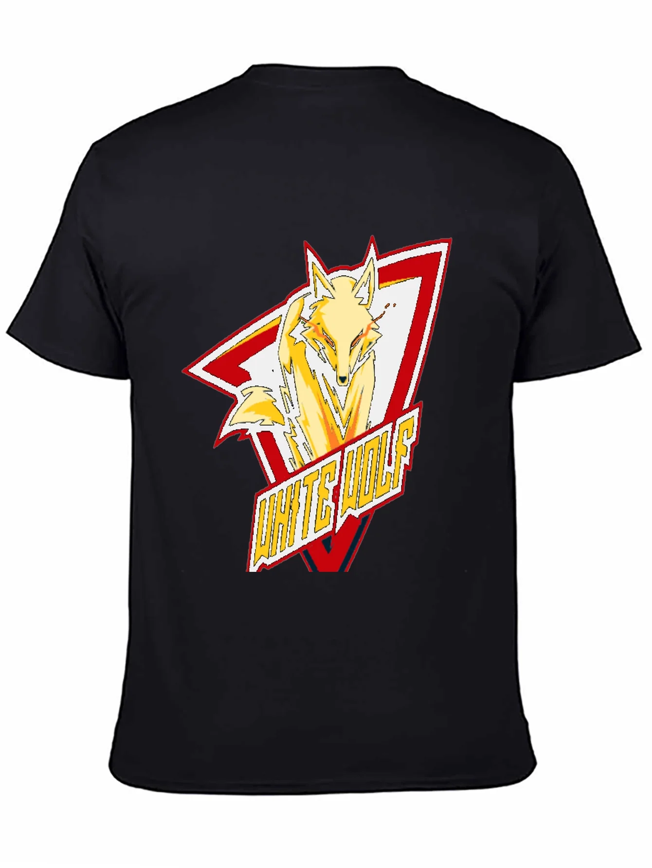 White Wolf Graphic T-Shirt - Trendy & Stylish